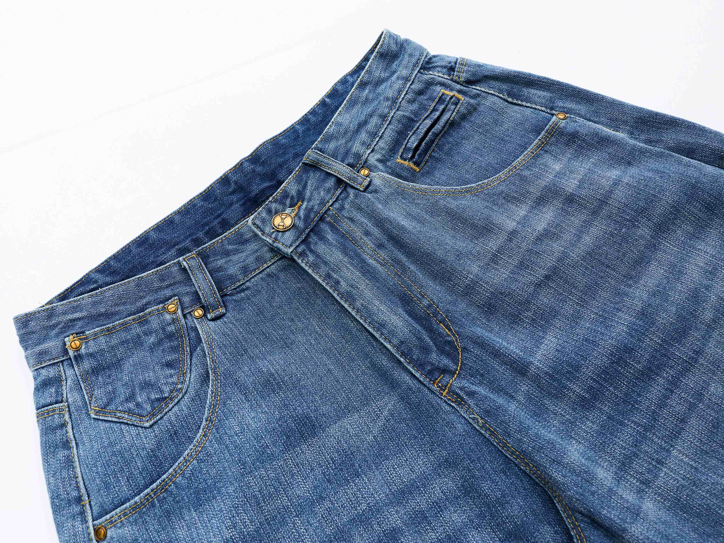Omirad Vintage Wide-Leg Denim Shorts