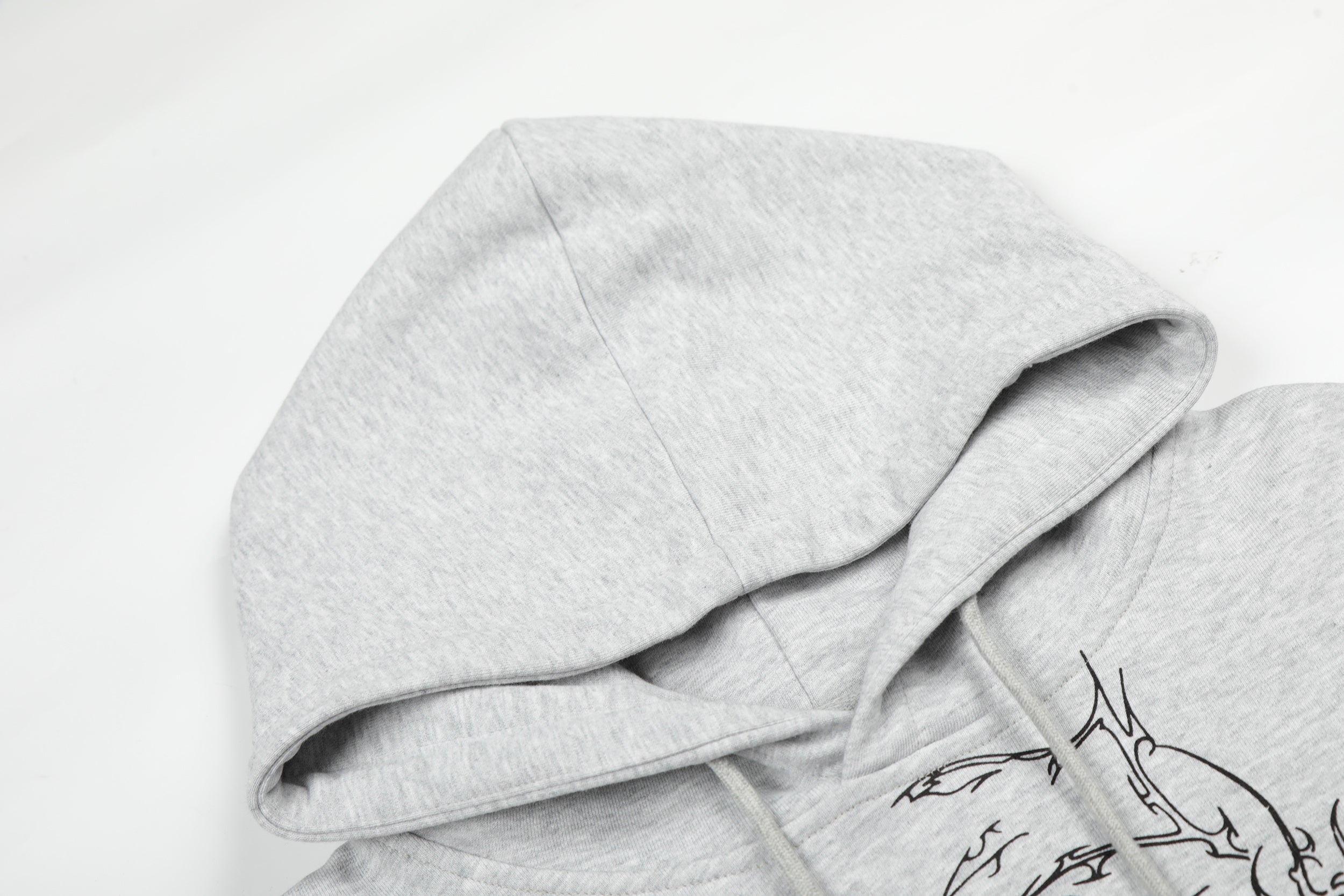 Omirad Gothic Cross Graphic Hoodie