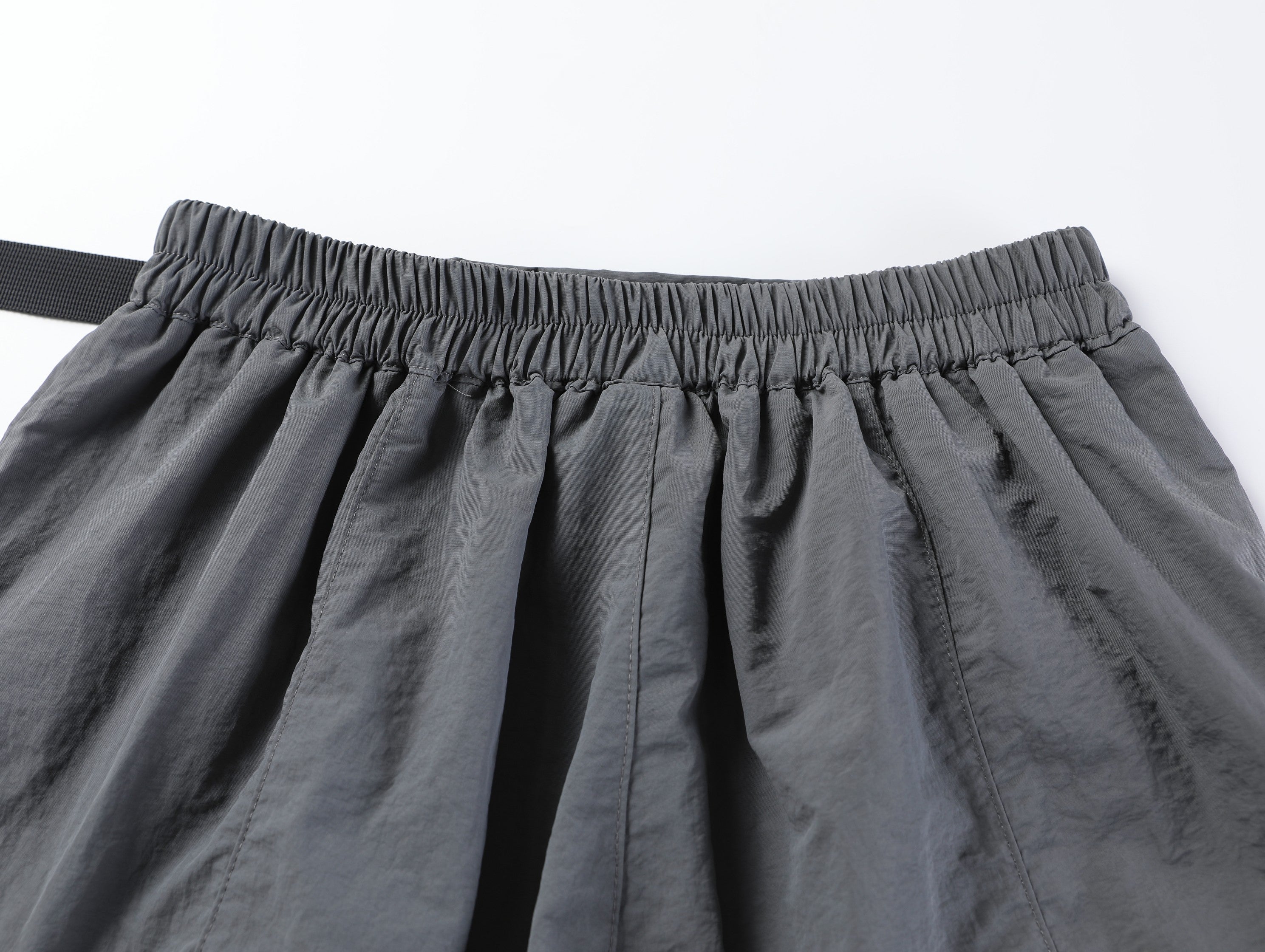 Omirad Draped Wide-Leg Shorts