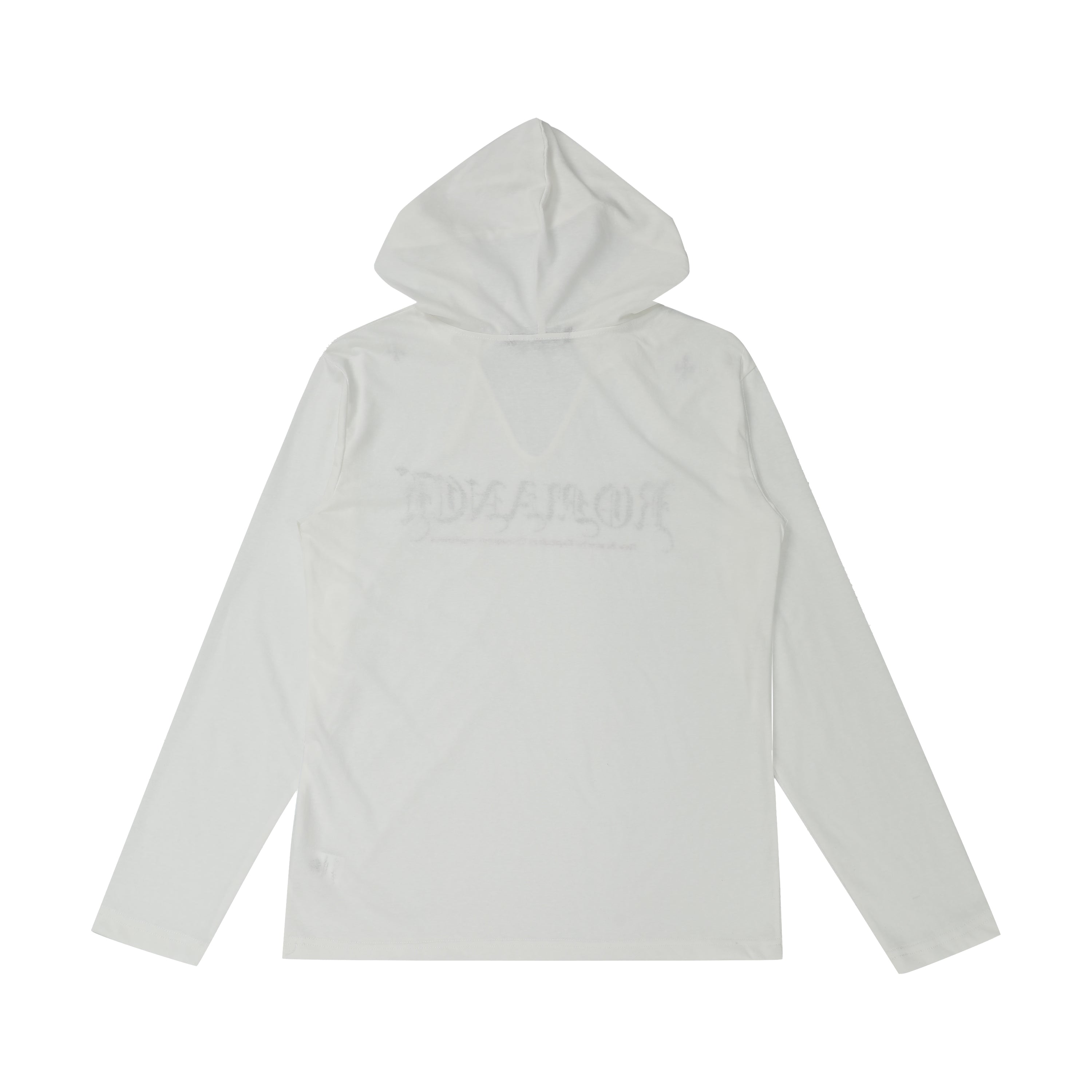 Omirad Gothic Logo Hooded Long Sleeve