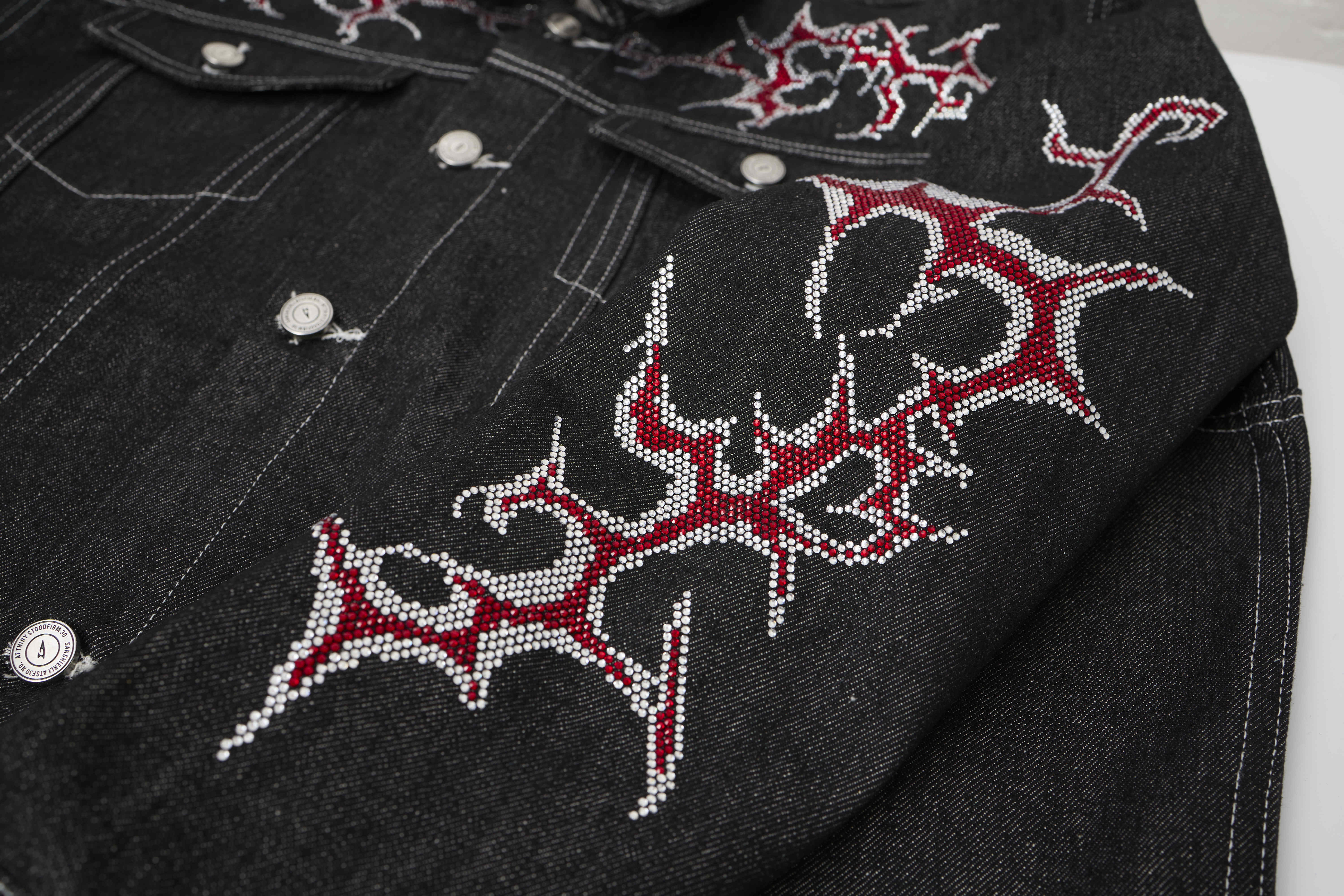 Omirad Graphic Denim Jacket