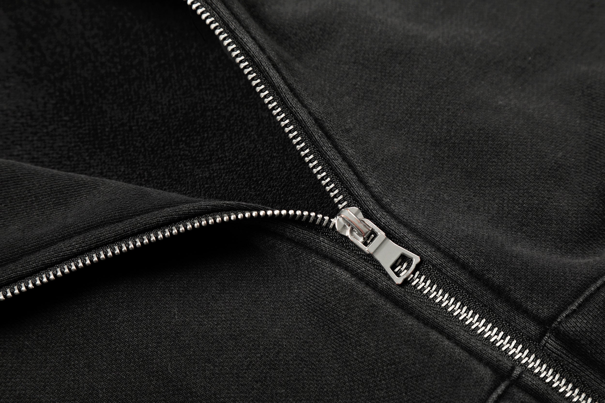 Omirad Studded Zip-Up Hoodie
