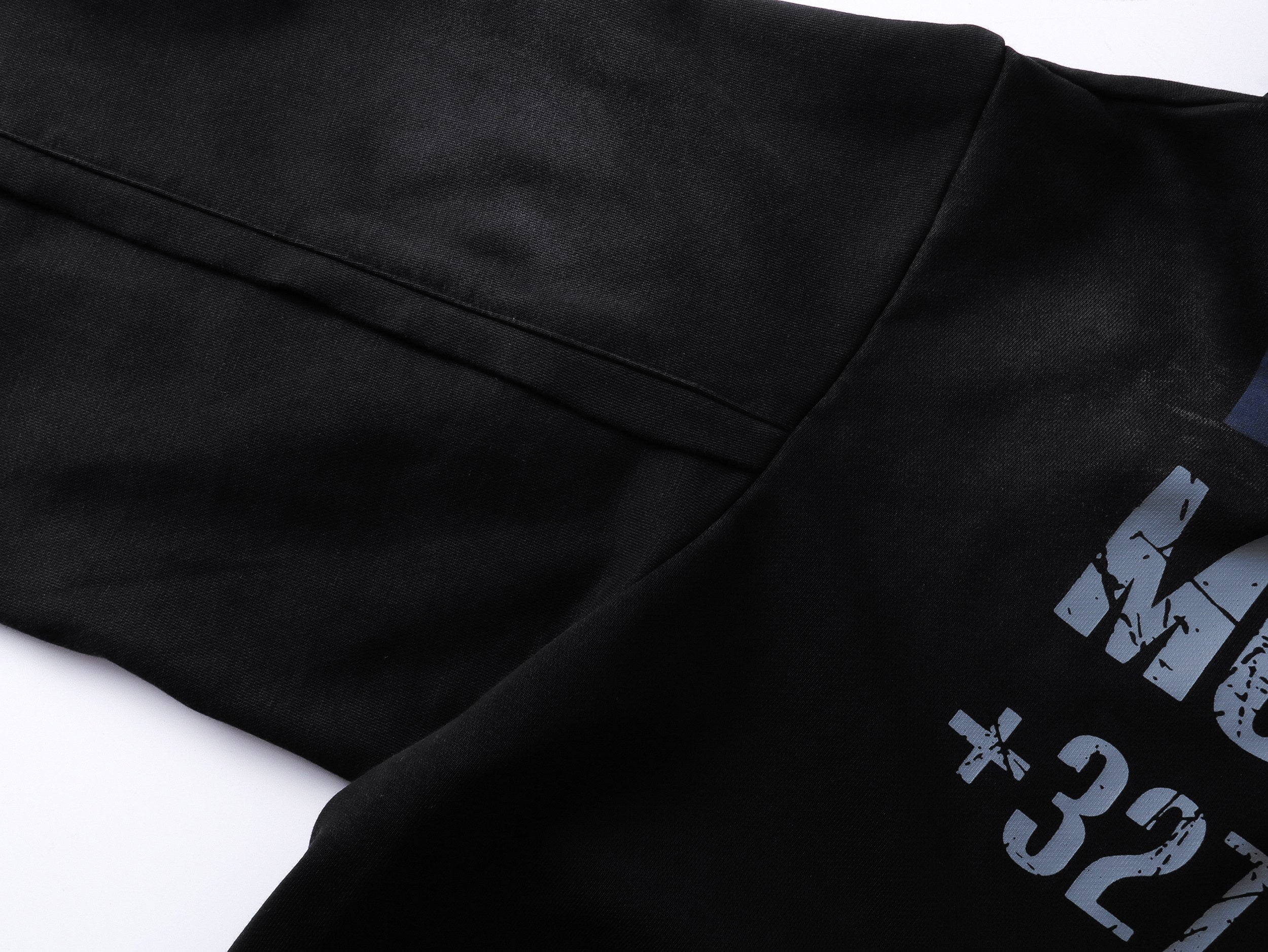Omirad “Distressed Sport Zip Hoodie”