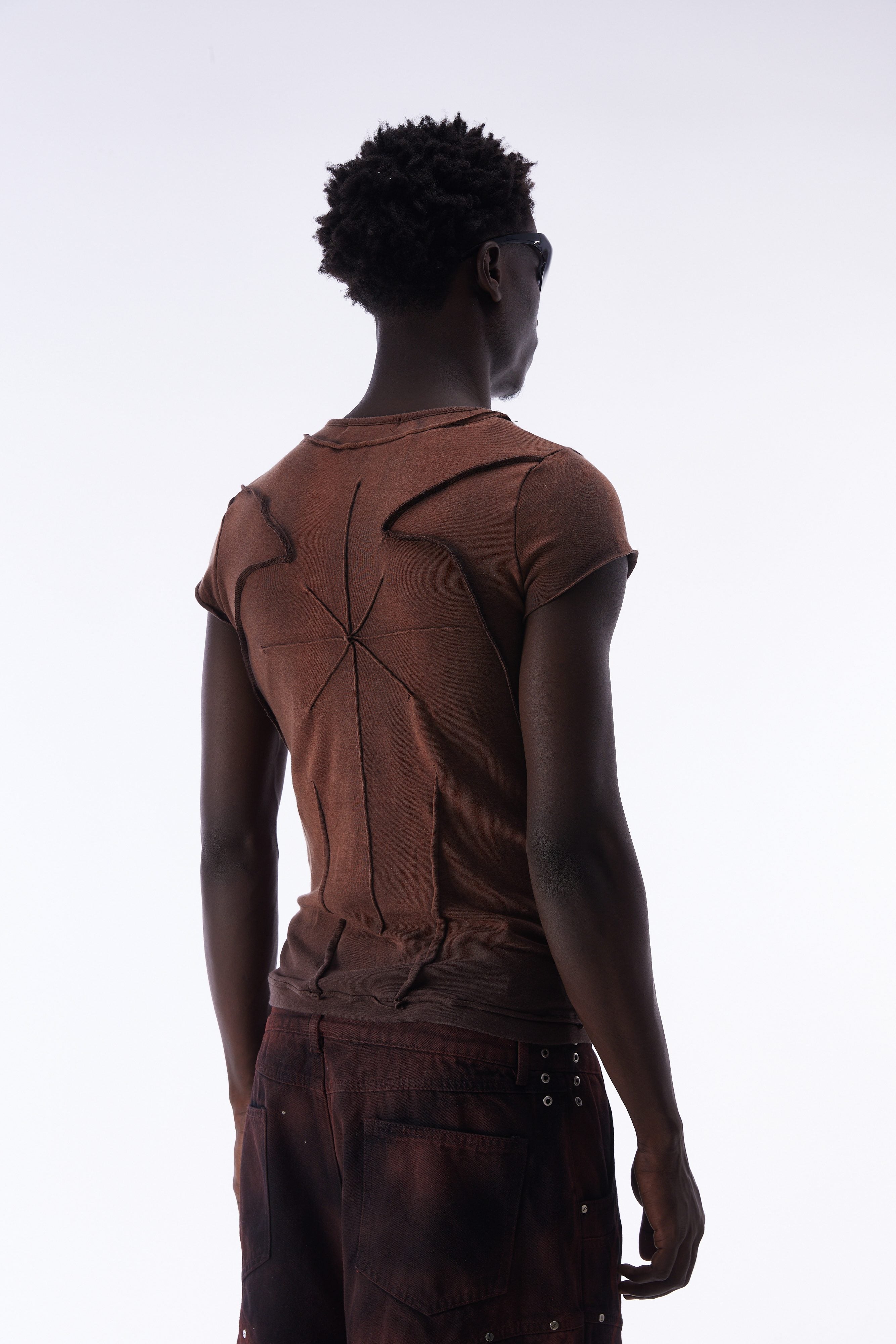Omirad Raw Seam Washed Sleeveless Tee