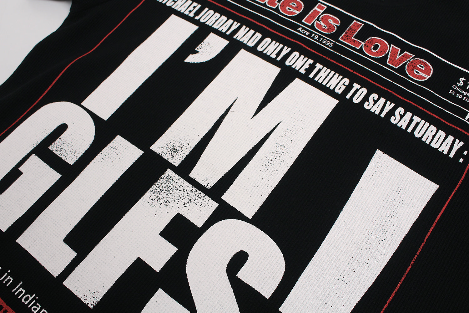 Omirad “Hate Is Love” Graphic T-Shirt