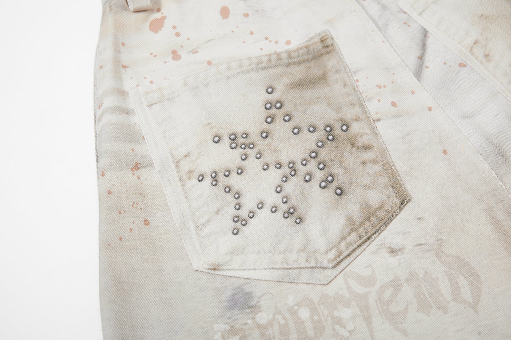 Omirad Vintage Angel Wing Balloon Jeans