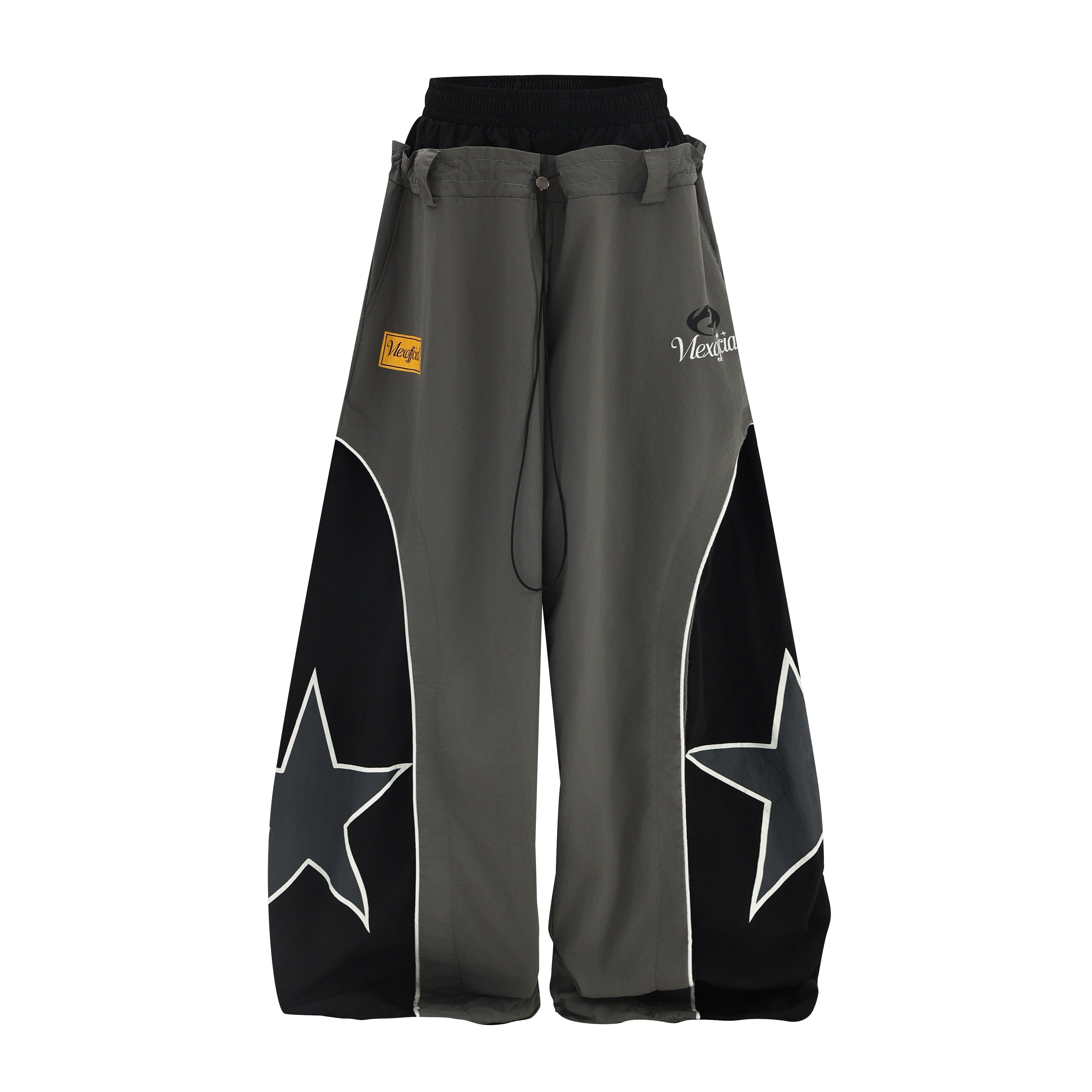 Omirad Star Panel Wide-Leg Sweatpants