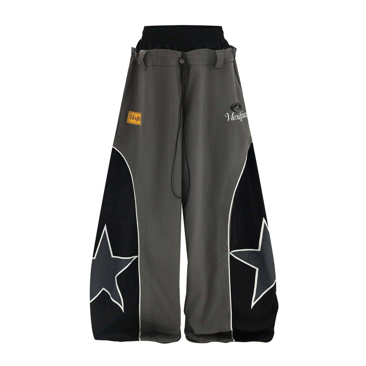 Omirad Star Panel Wide-Leg Sweatpants