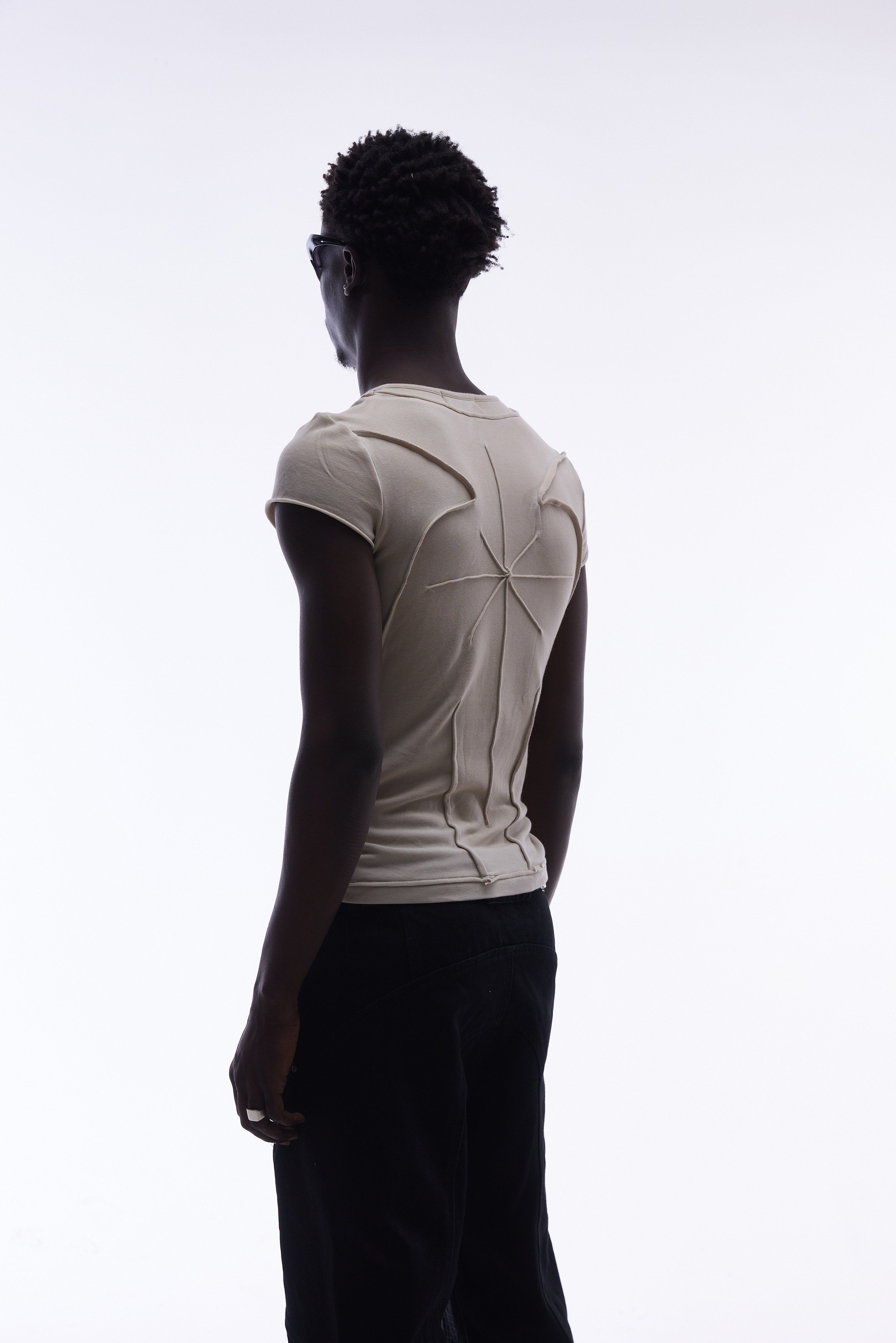 Omirad Raw Seam Washed Sleeveless Tee