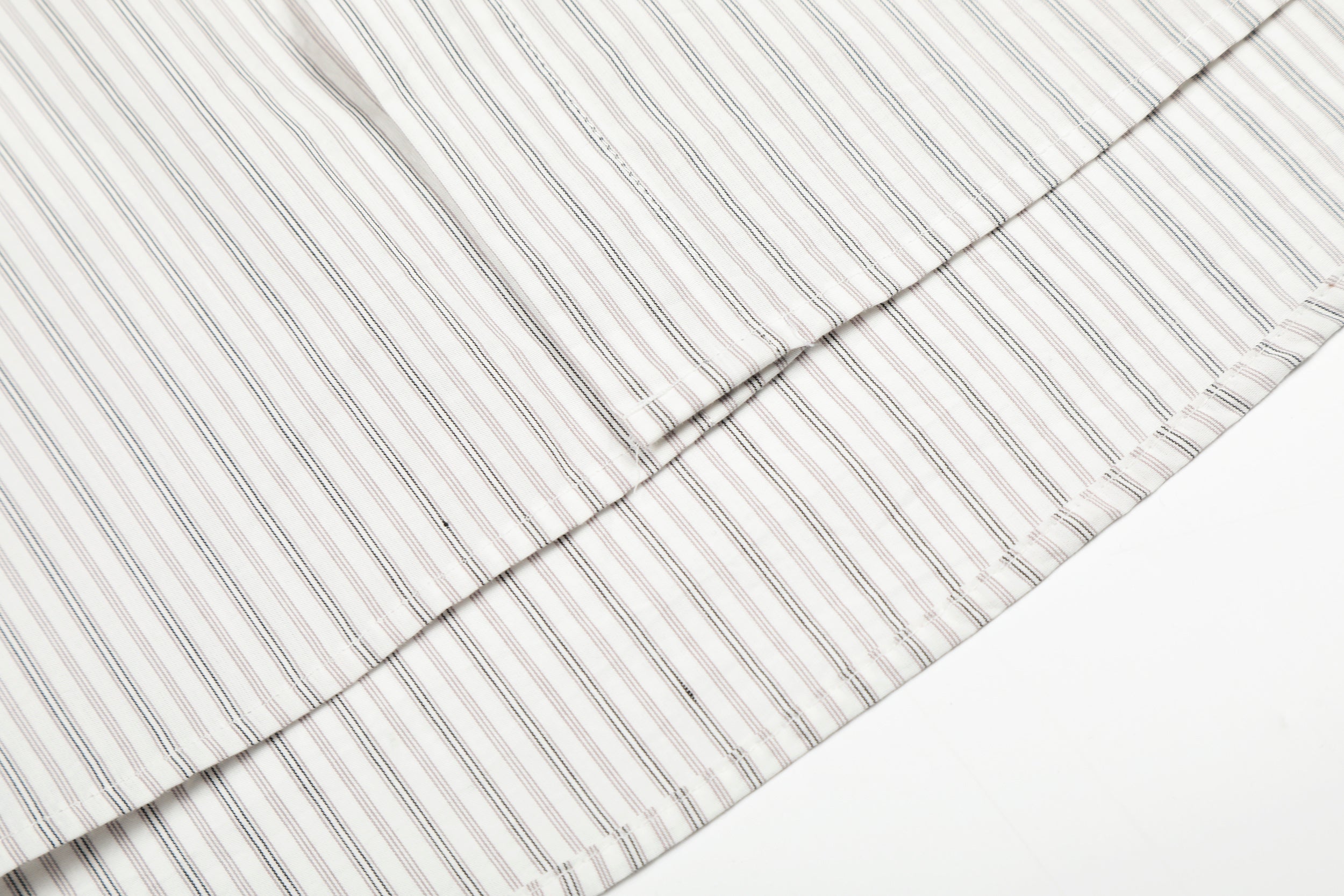 Omirad Striped Logo Button-Up Shirt