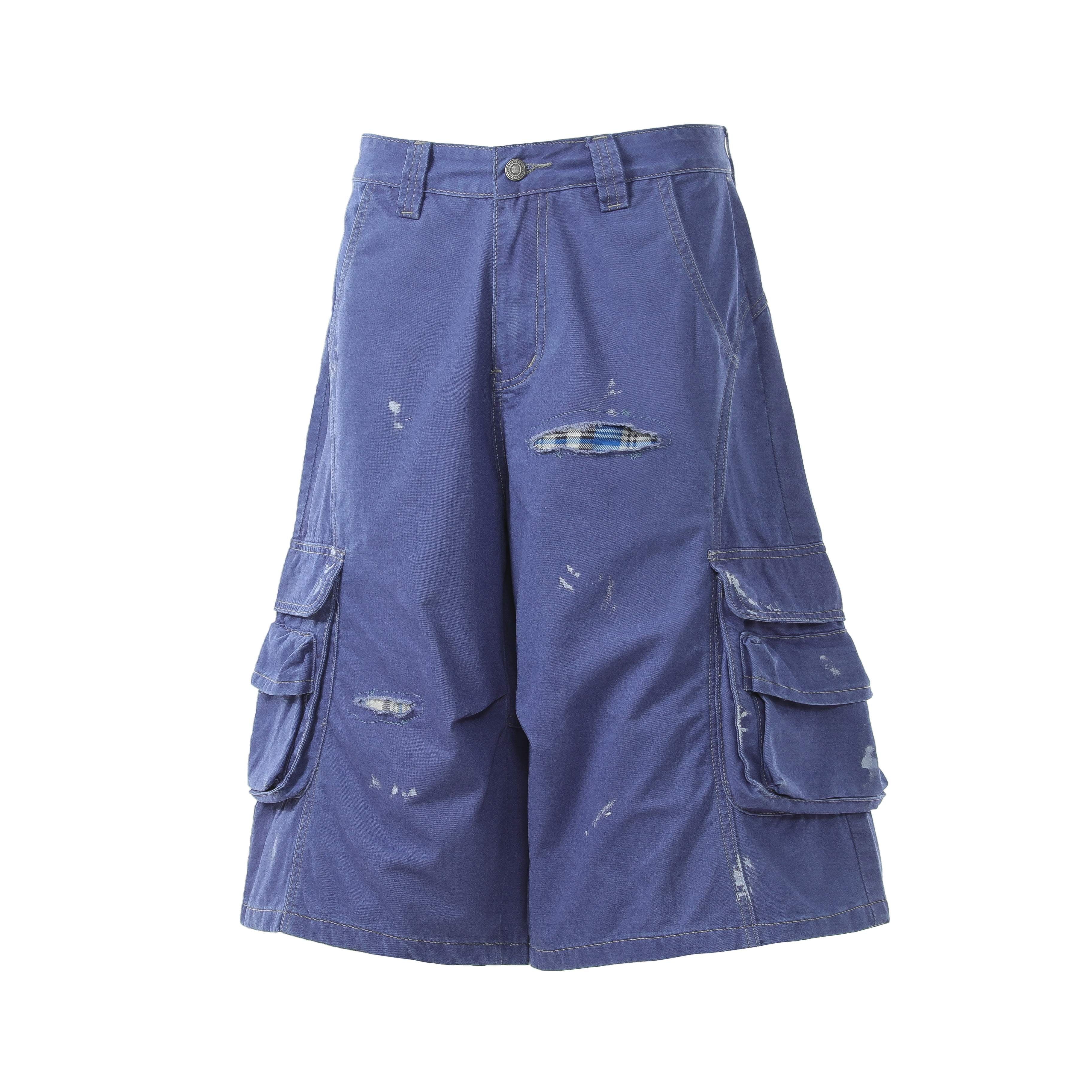 Omirad “Distressed Utility Cargo Shorts”