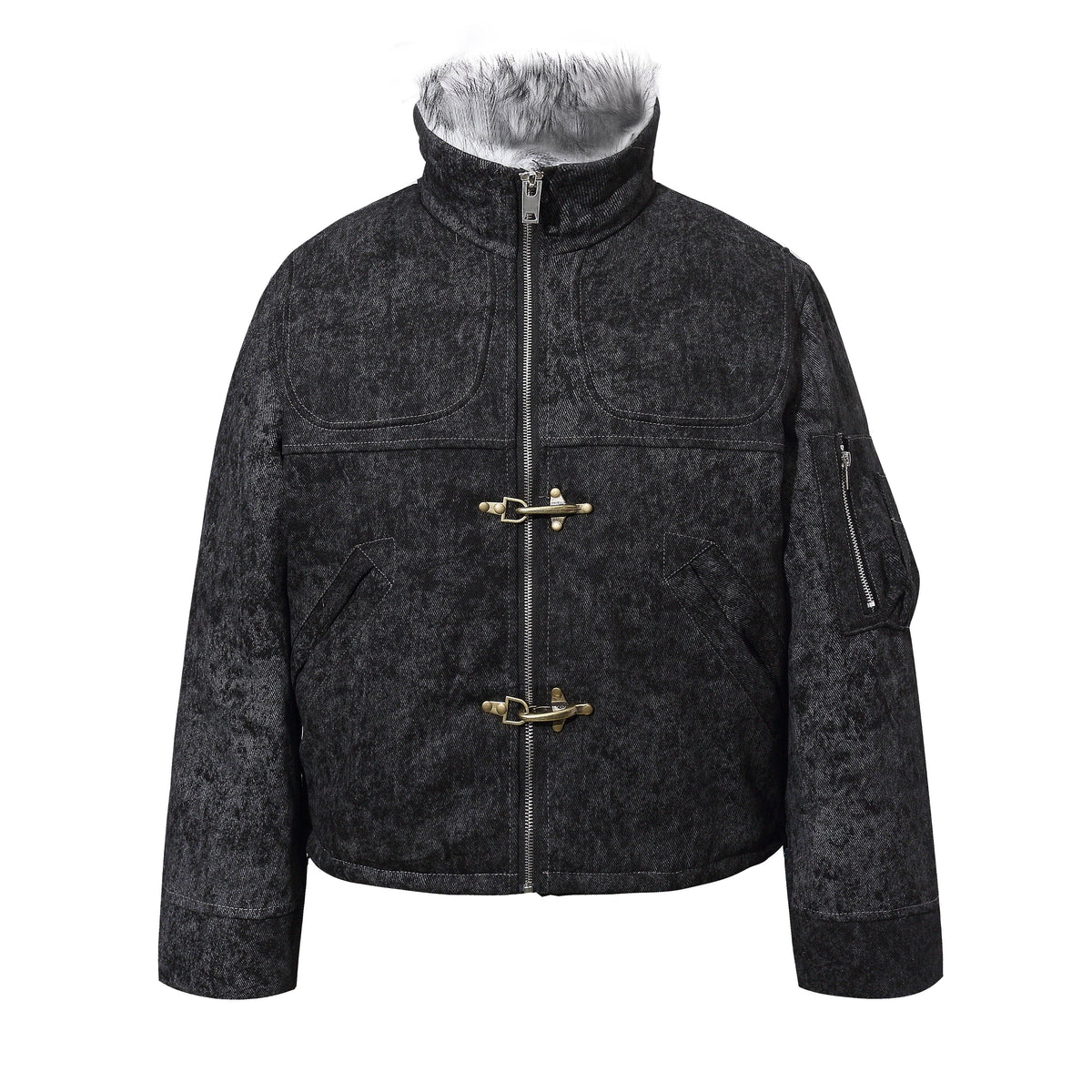 Omirad Vintage Toggle Cotton Jacket
