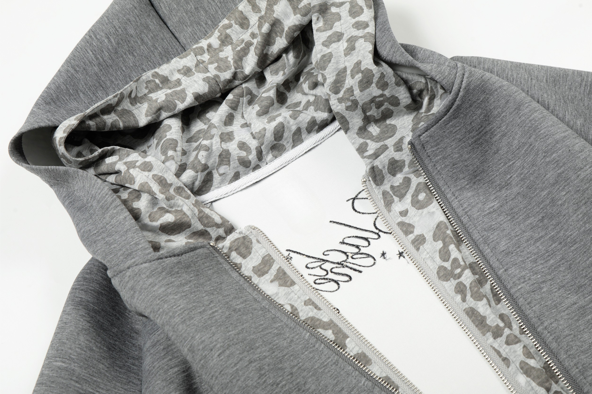 Omirad Layered Zip-Up Hoodie