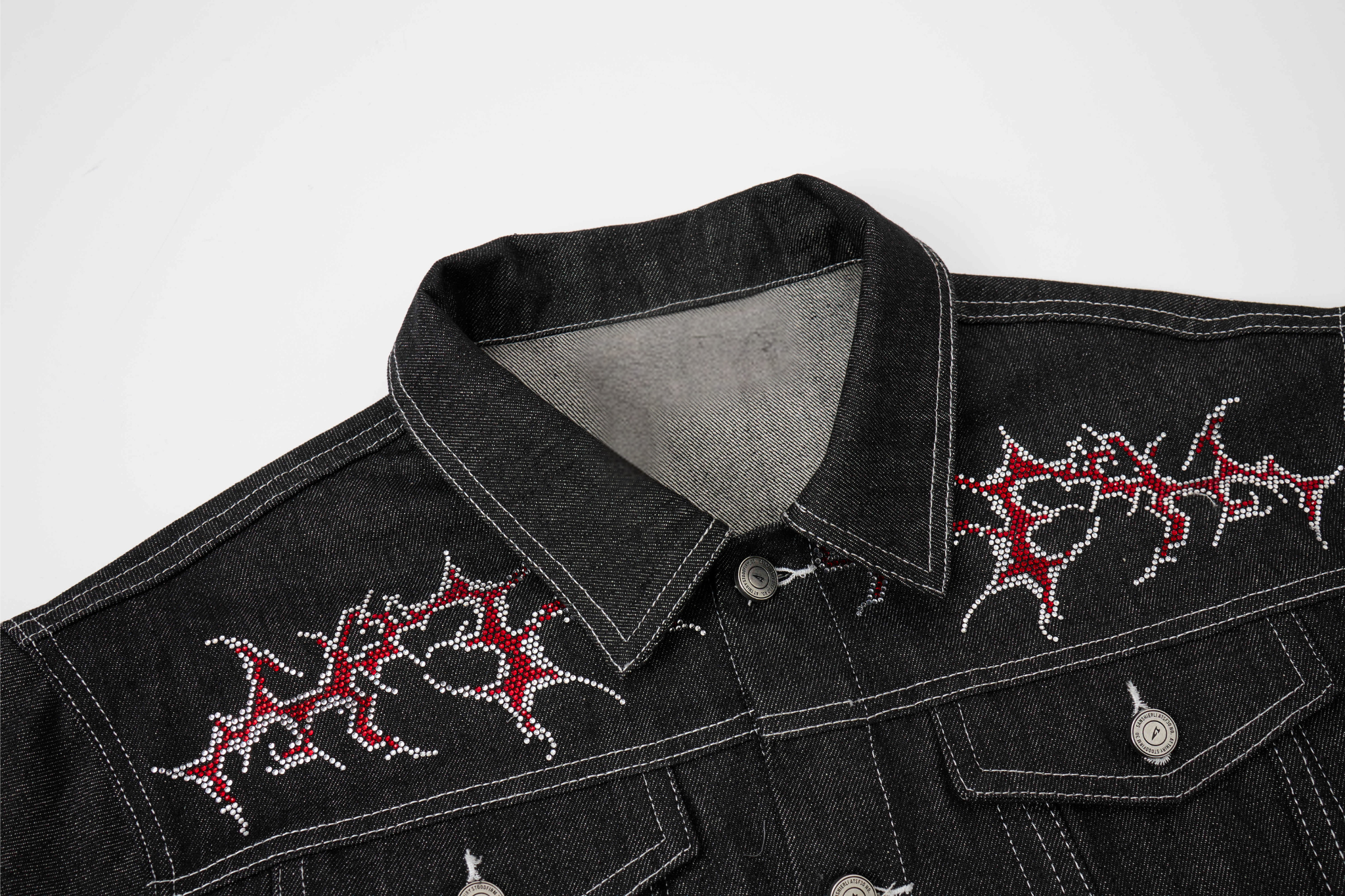 Omirad Graphic Denim Jacket