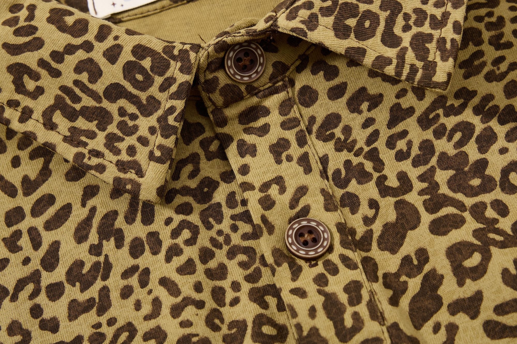 Omirad Leopard Vintage Polo Tee