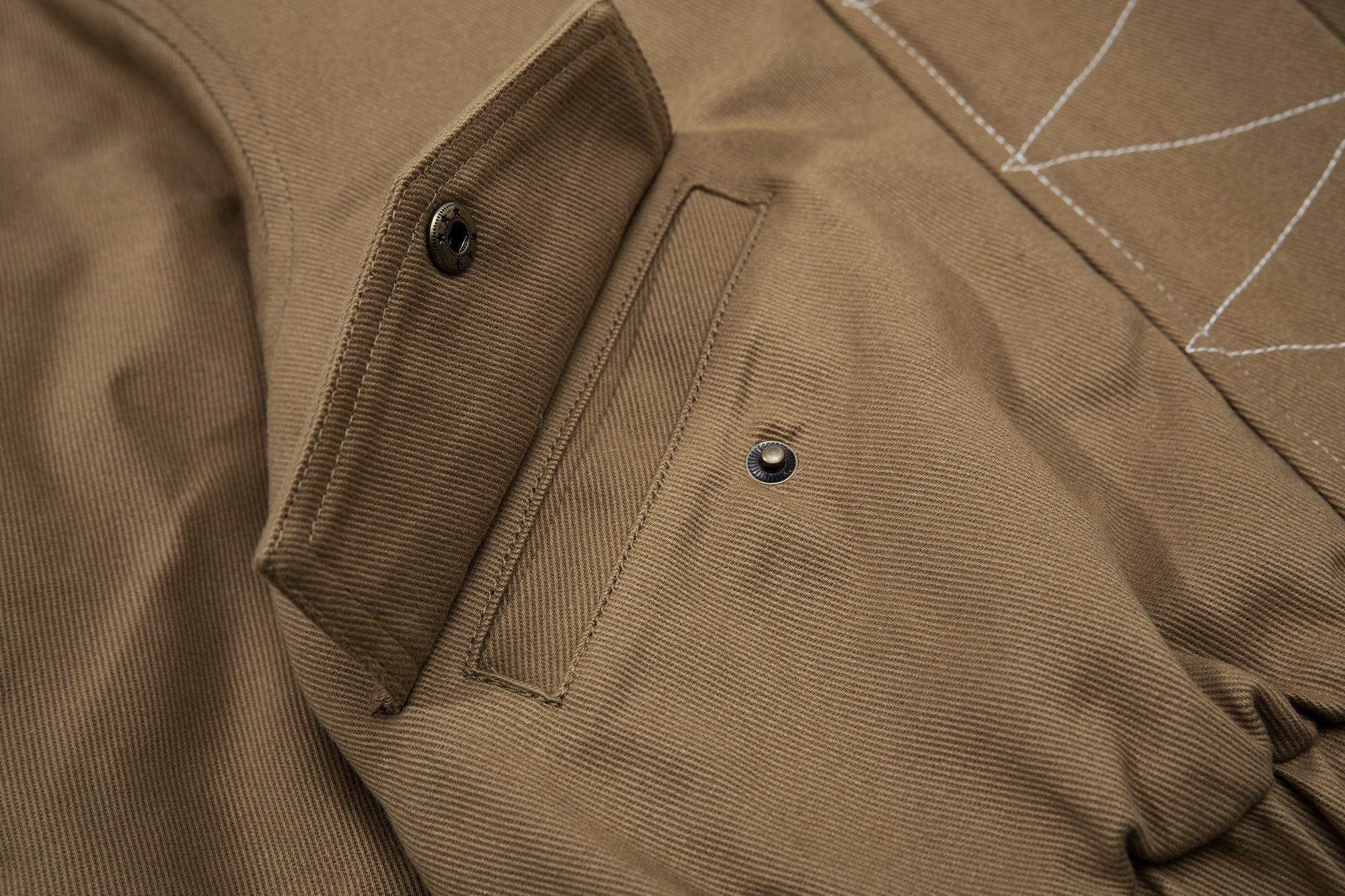 Omirad Fur-Lined High-Neck Cotton Jacket