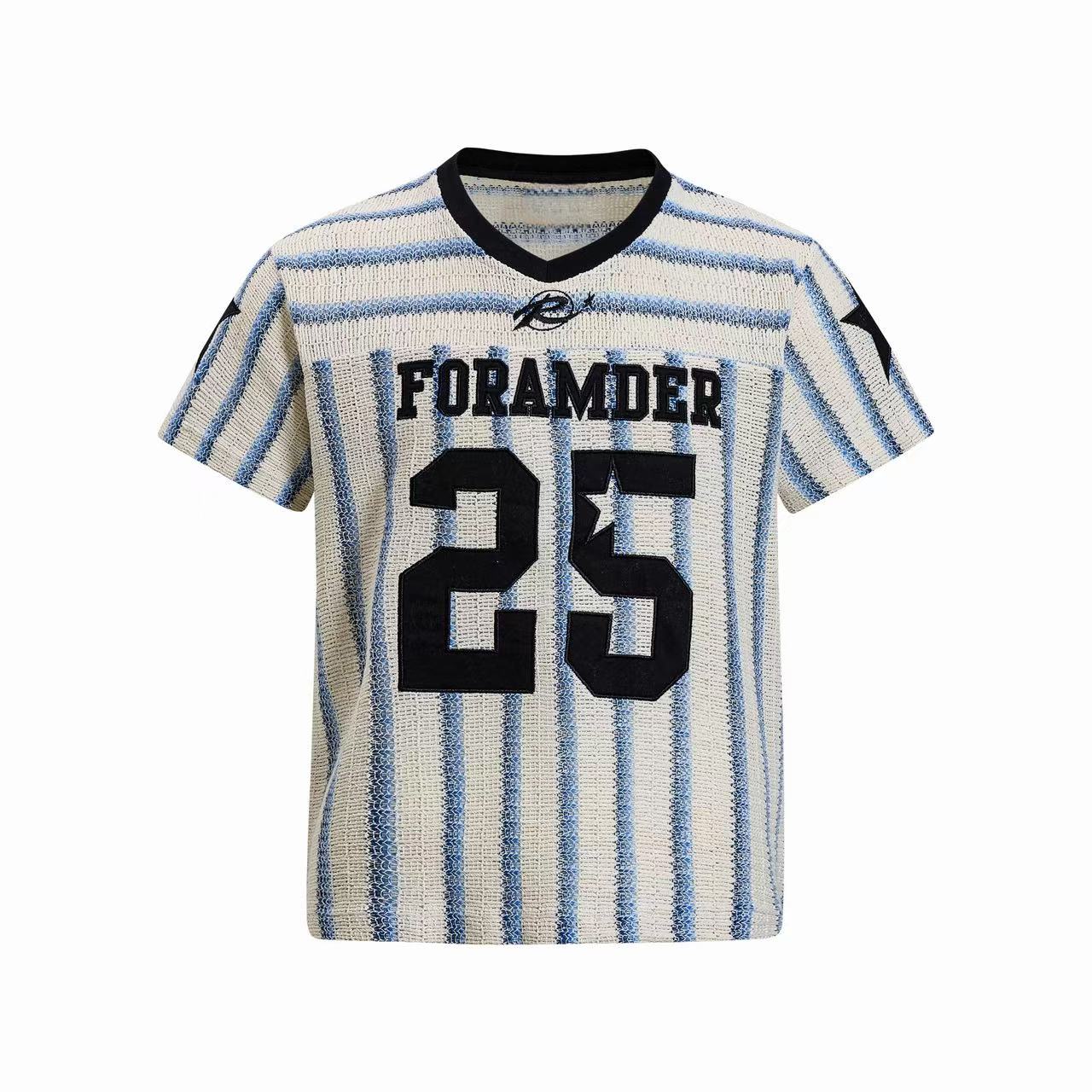 Omirad “Varsity Stripe Knit Tee”