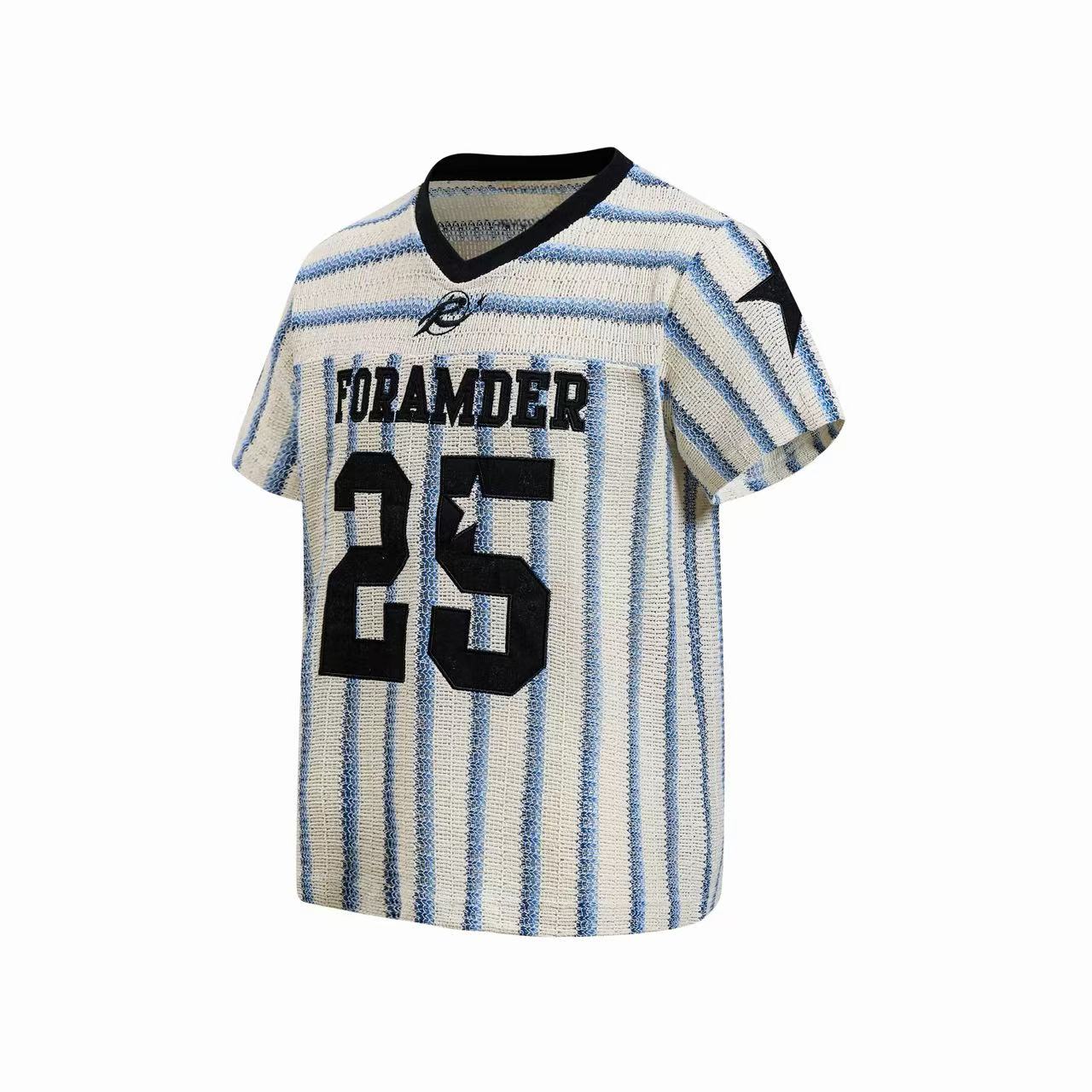 Omirad “Varsity Stripe Knit Tee”
