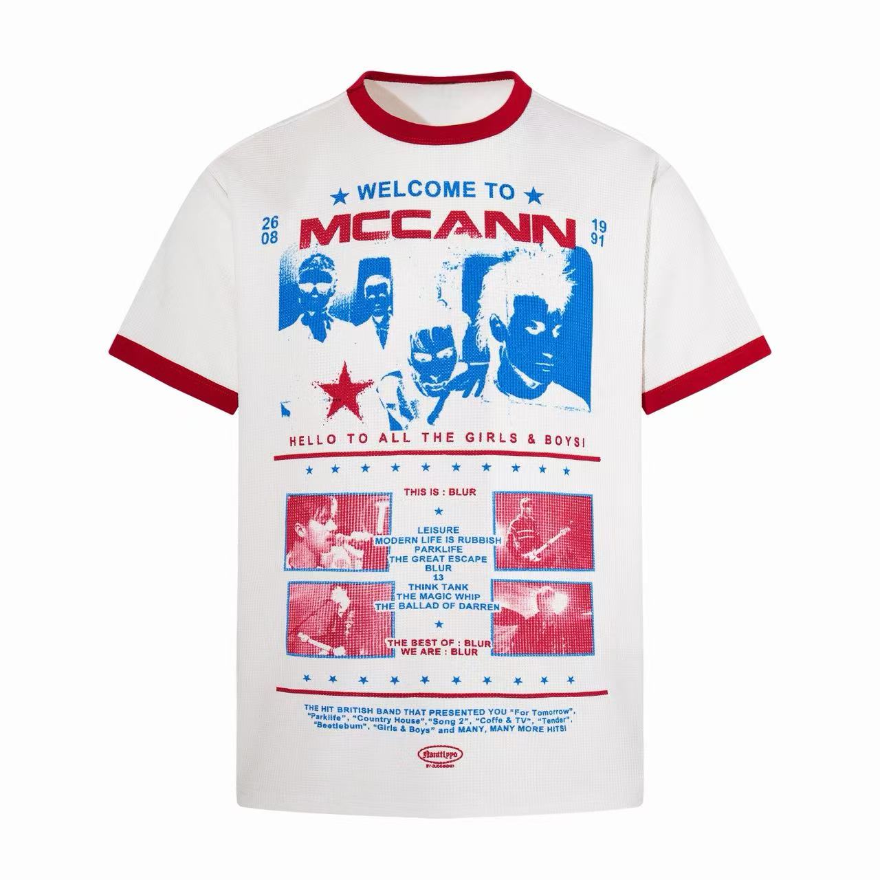 Omirad McCann Vintage Band Graphic T-Shirt