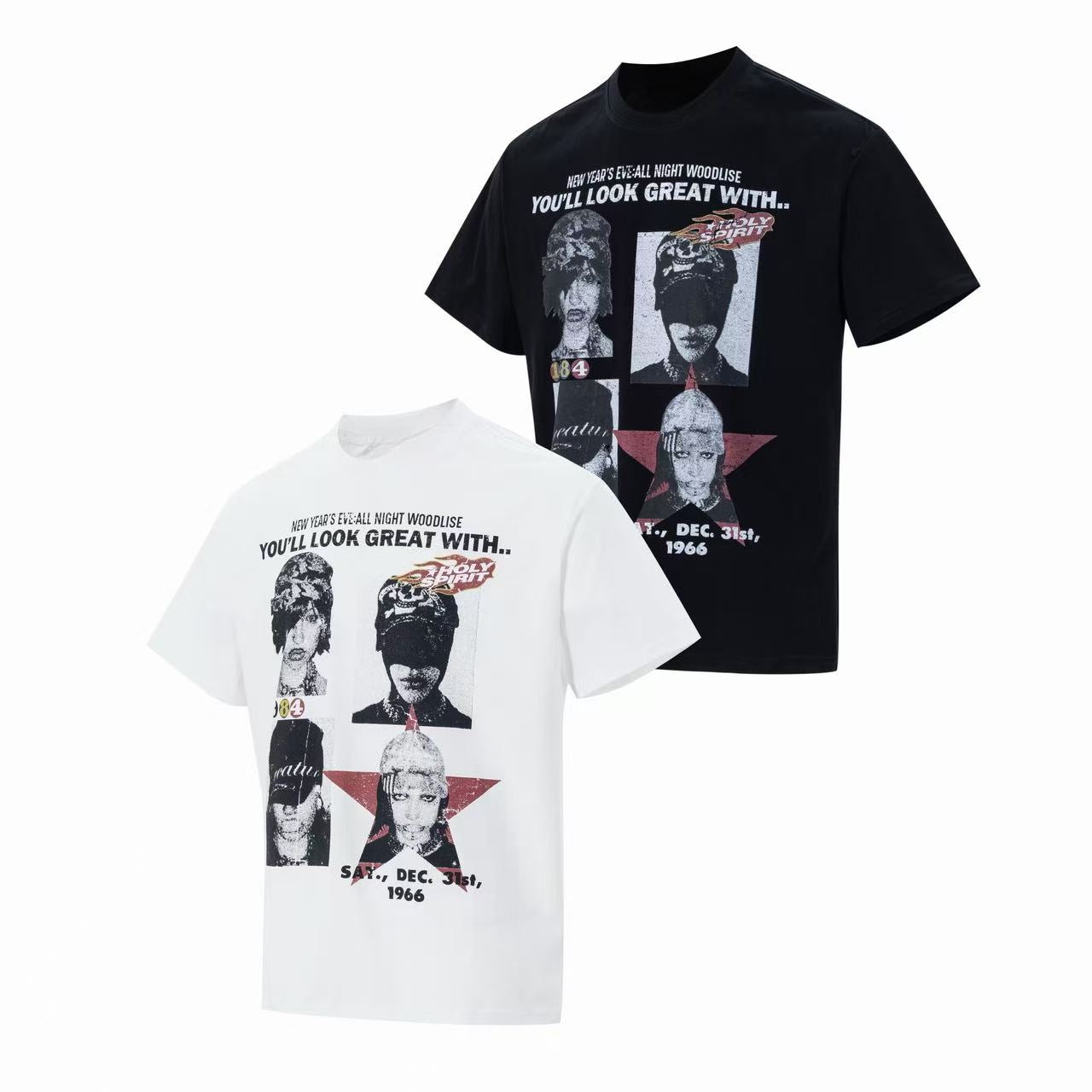 Omirad Retro Portrait Graphic Tee