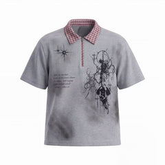 Omirad Cosmic Distressed Polo