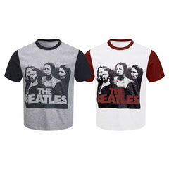 Omirad Beatles Graphic Contrast Tee