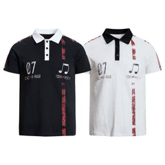 Omirad Music Graphic Polo Shirt