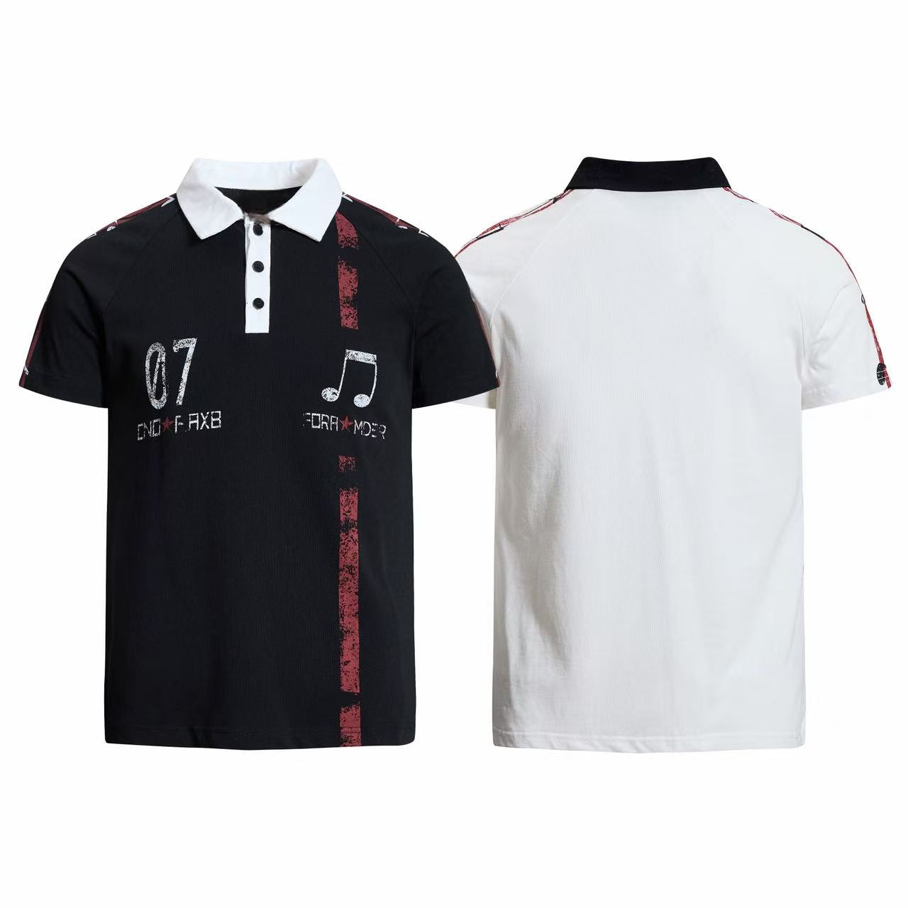 Omirad Music Graphic Polo Shirt