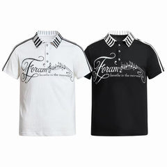 Omirad Music Script Polo Shirt