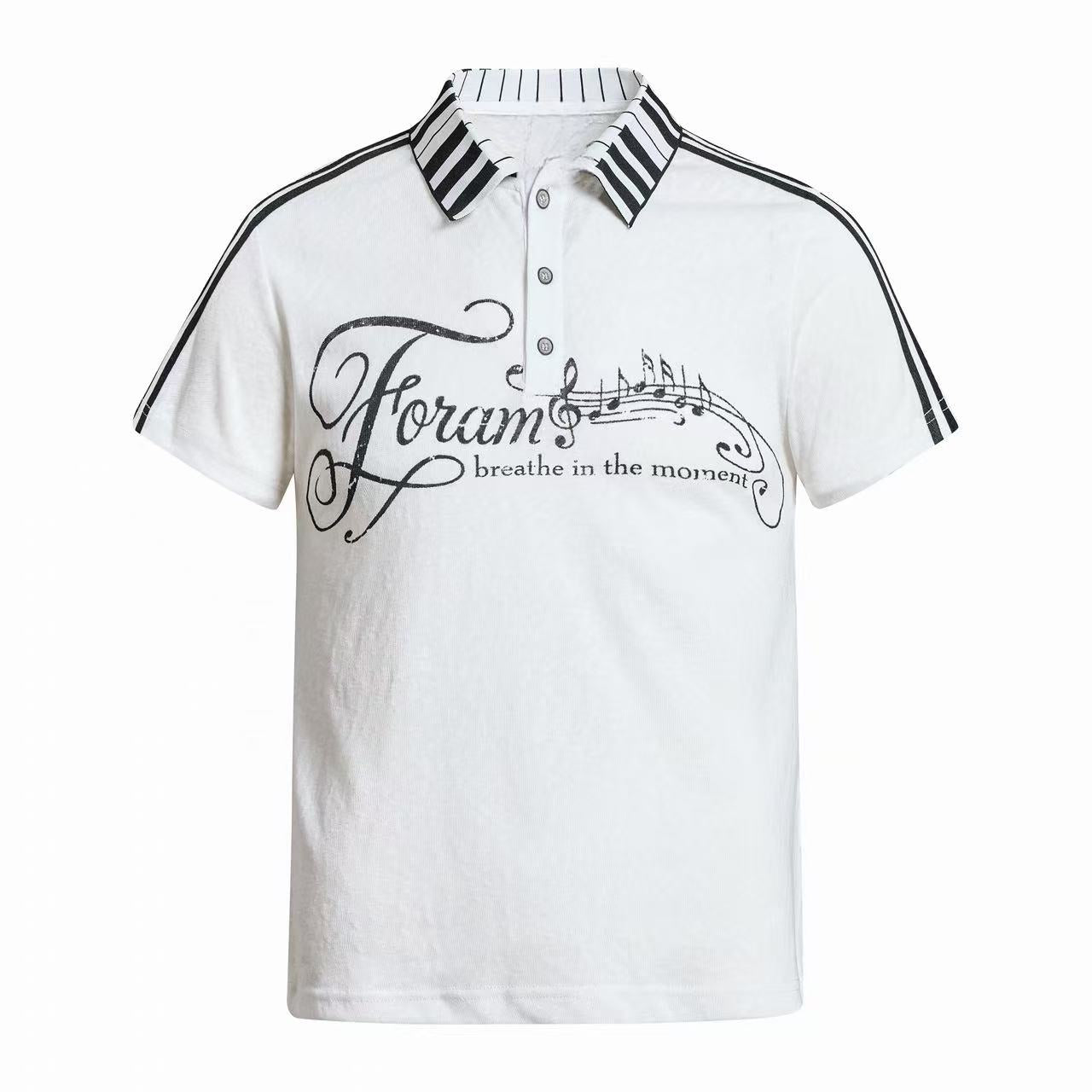 Omirad Music Script Polo Shirt