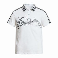 Omirad Music Script Polo Shirt