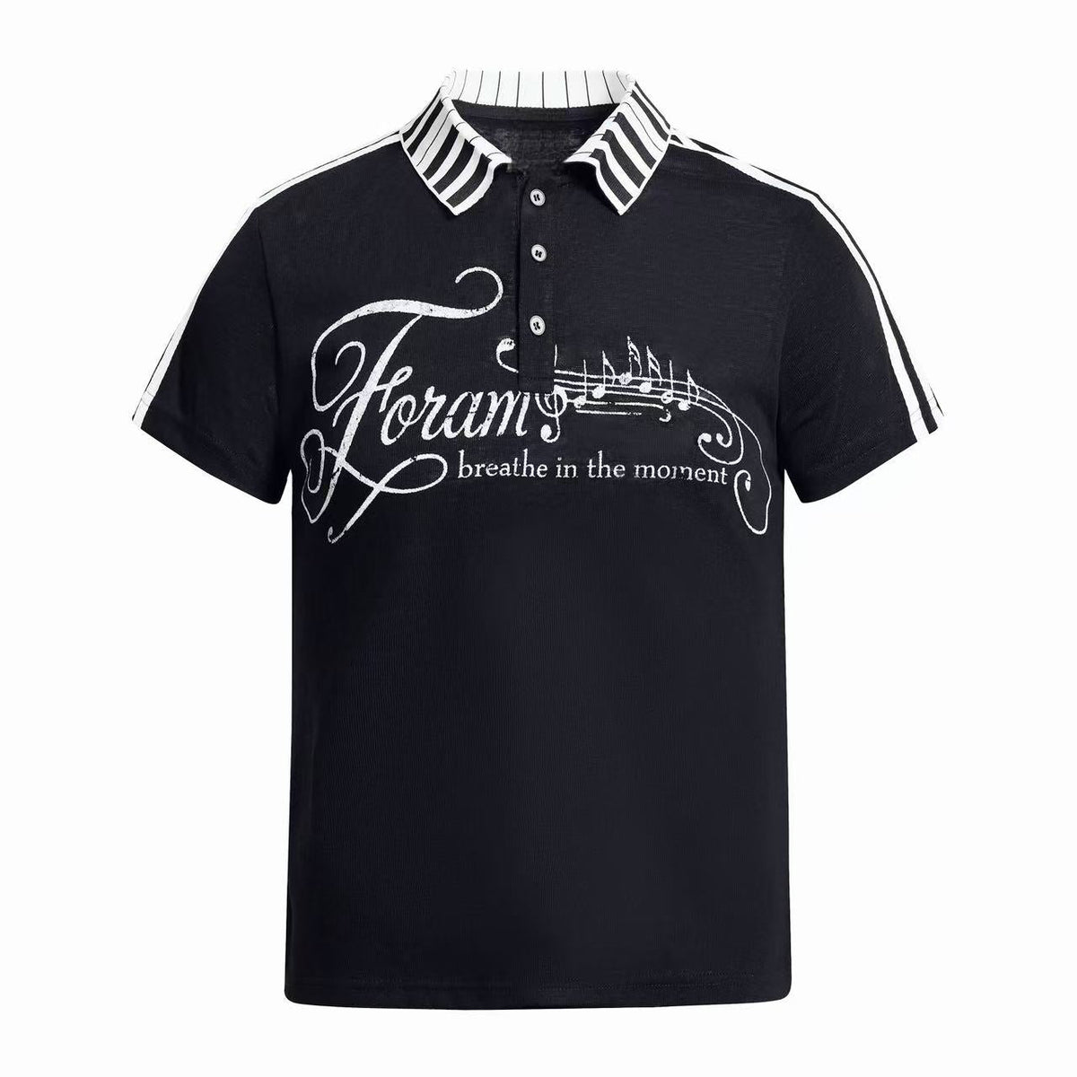 Omirad Music Script Polo Shirt