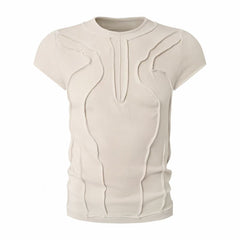Omirad Raw Seam Washed Sleeveless Tee