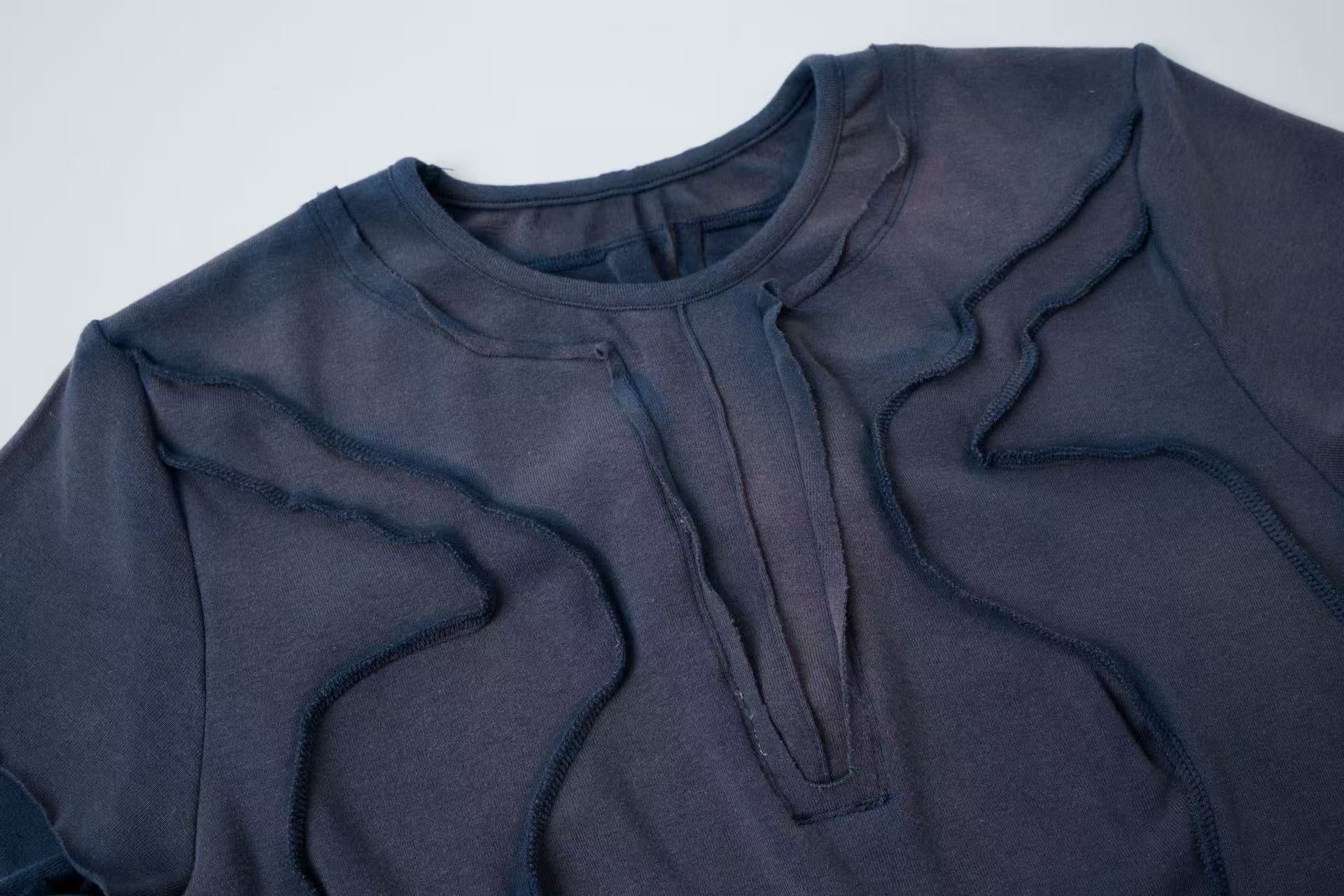 Omirad Raw Seam Washed Sleeveless Tee