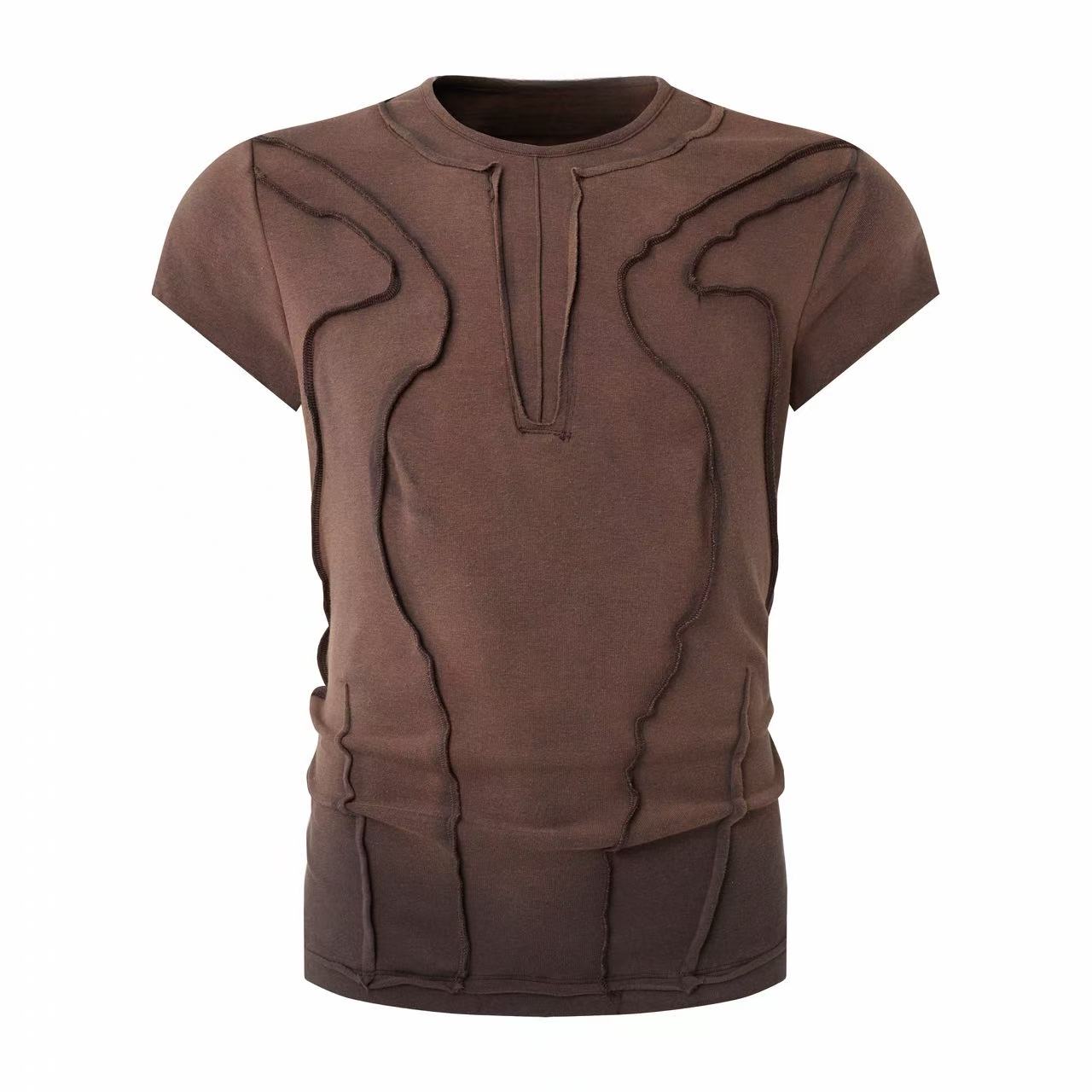 Omirad Raw Seam Washed Sleeveless Tee