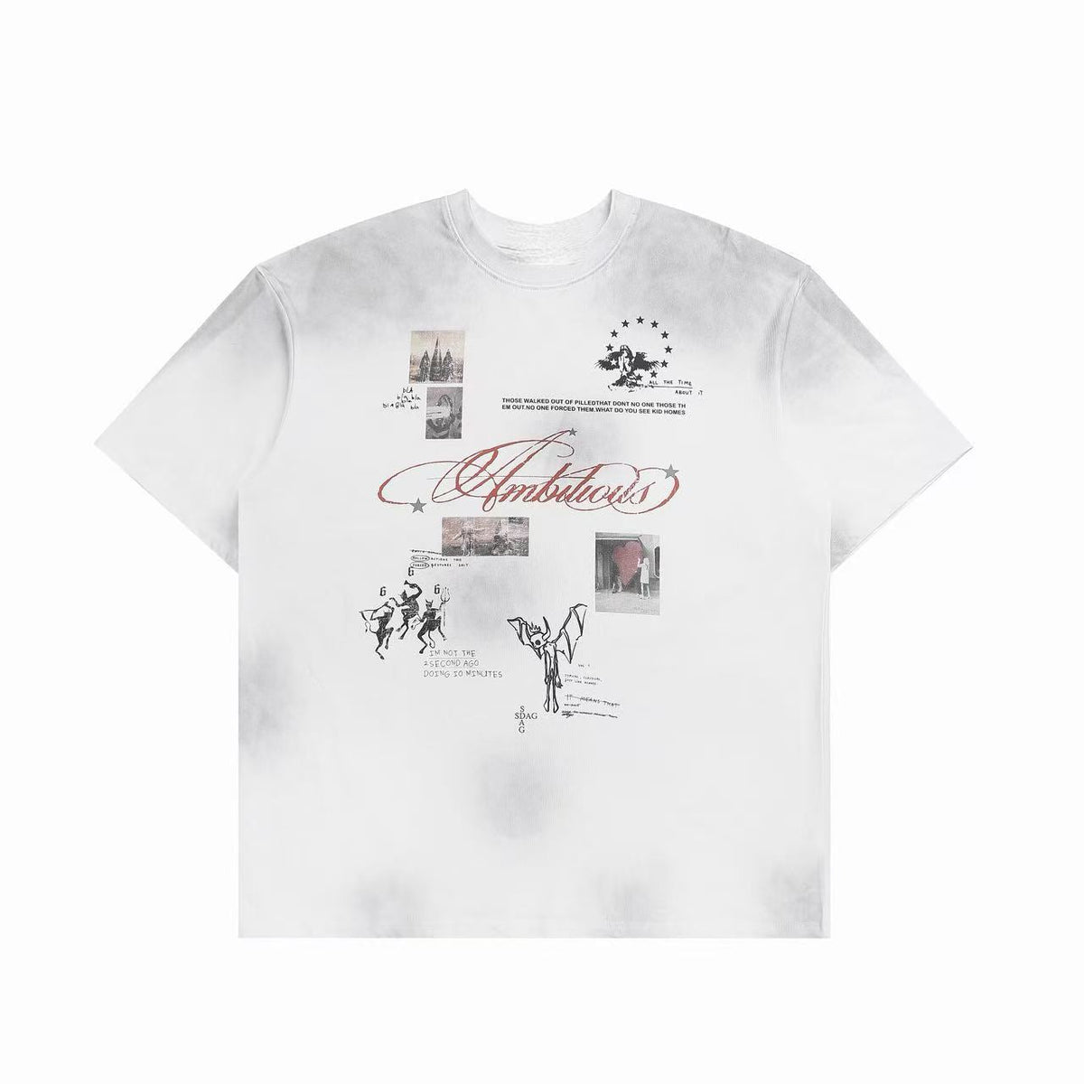 Omirad Vintage Collage Graphic T-Shirt