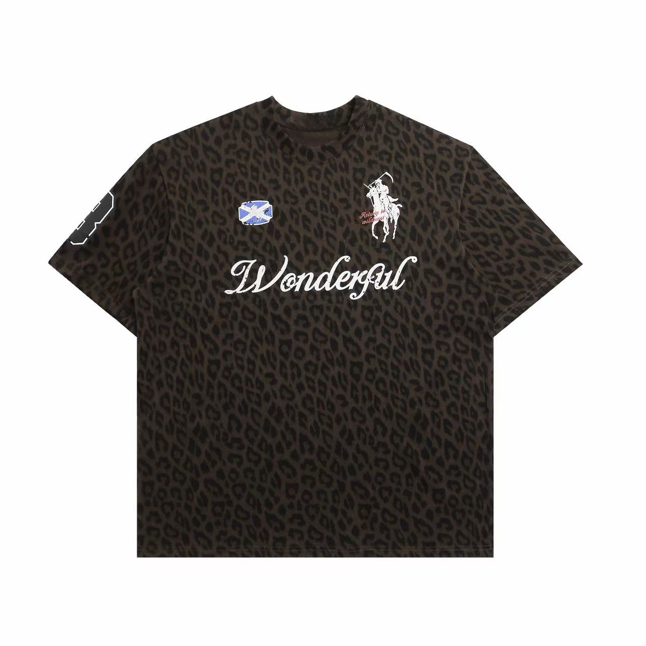 Omirad Leopard Graphic T-Shirt
