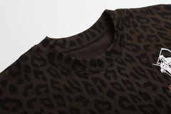Omirad Leopard Graphic T-Shirt