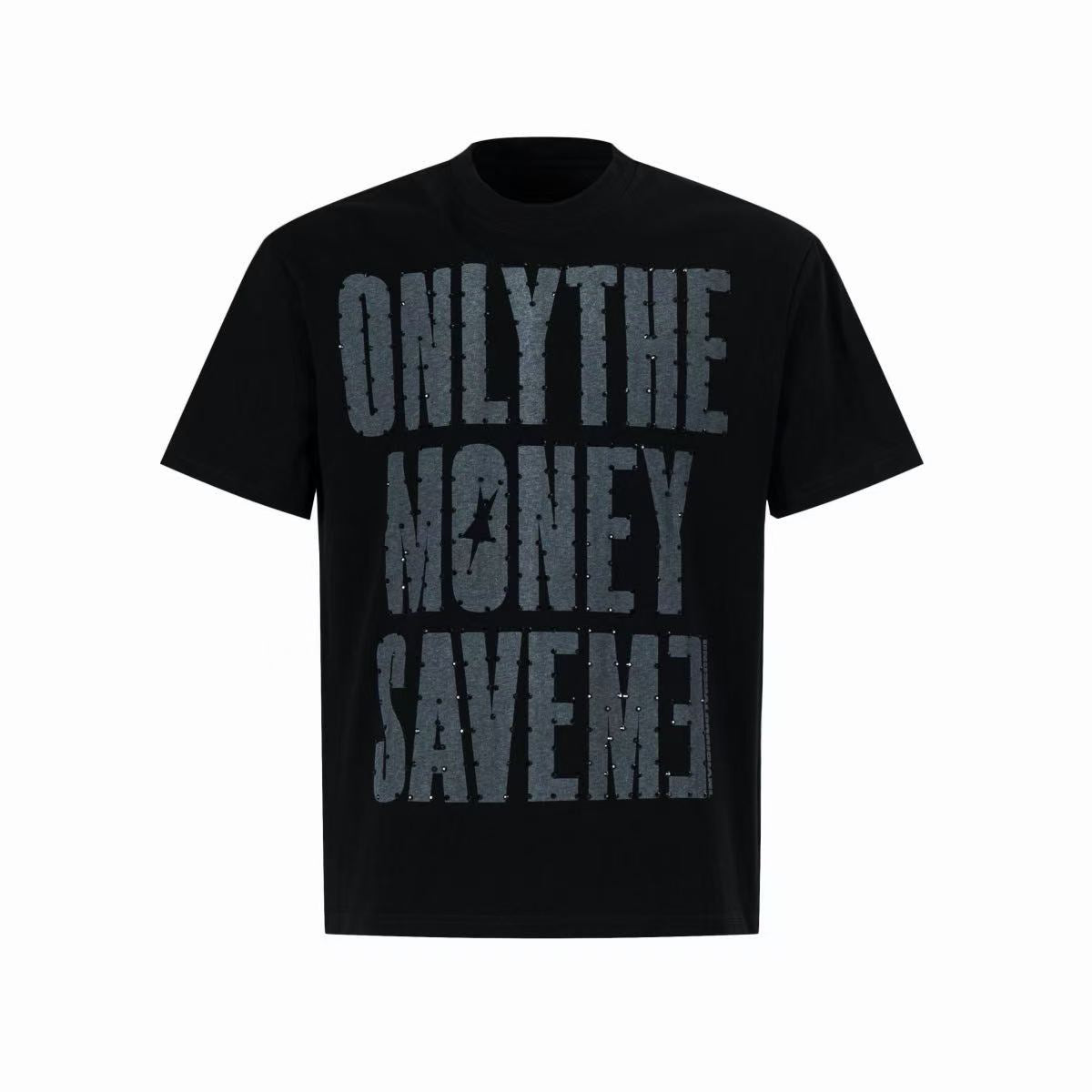 Omirad "Only The Money Save Me" Graphic T-Shirt