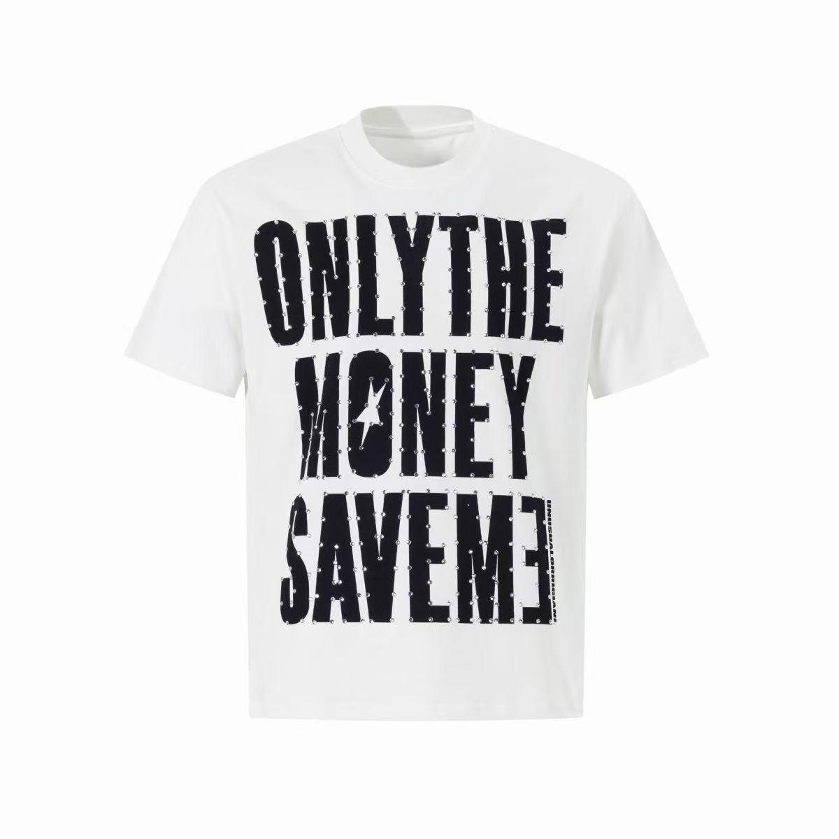 Omirad "Only The Money Save Me" Graphic T-Shirt