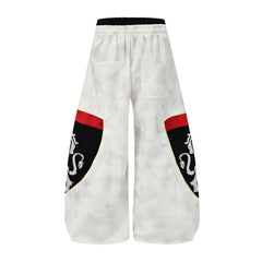 Omirad Vintage Panel Wide-Leg Sweatpants