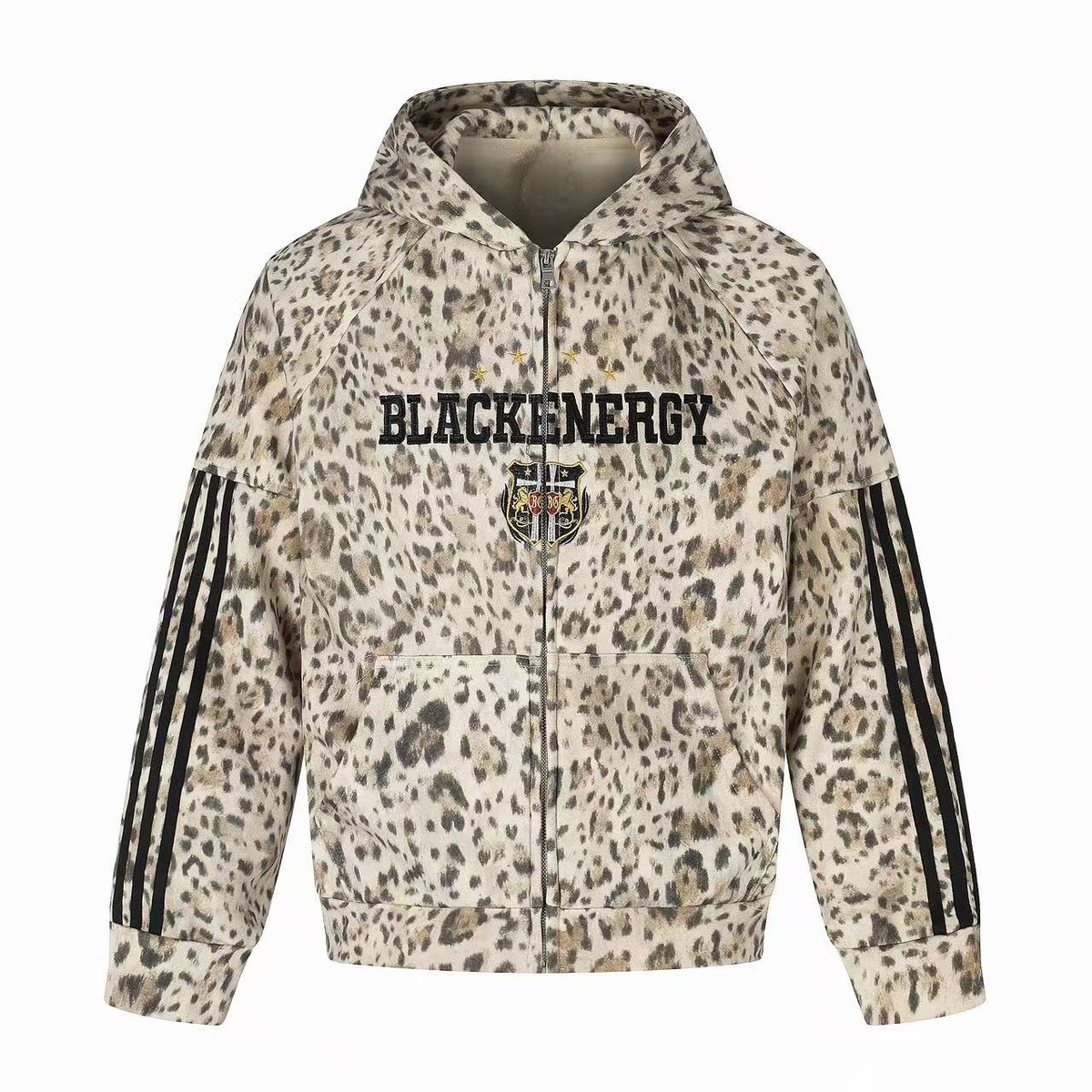 Omirad Leopard Full-Zip Hoodie