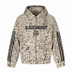 Omirad Leopard Full-Zip Hoodie