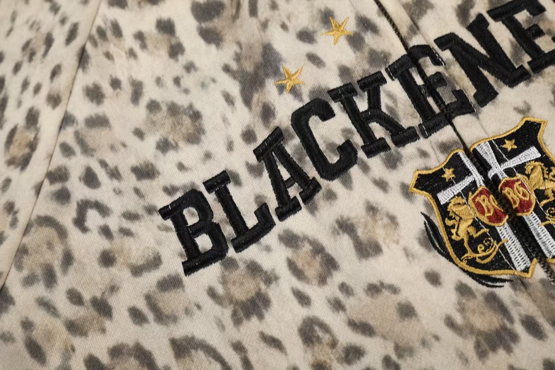 Omirad Leopard Full-Zip Hoodie