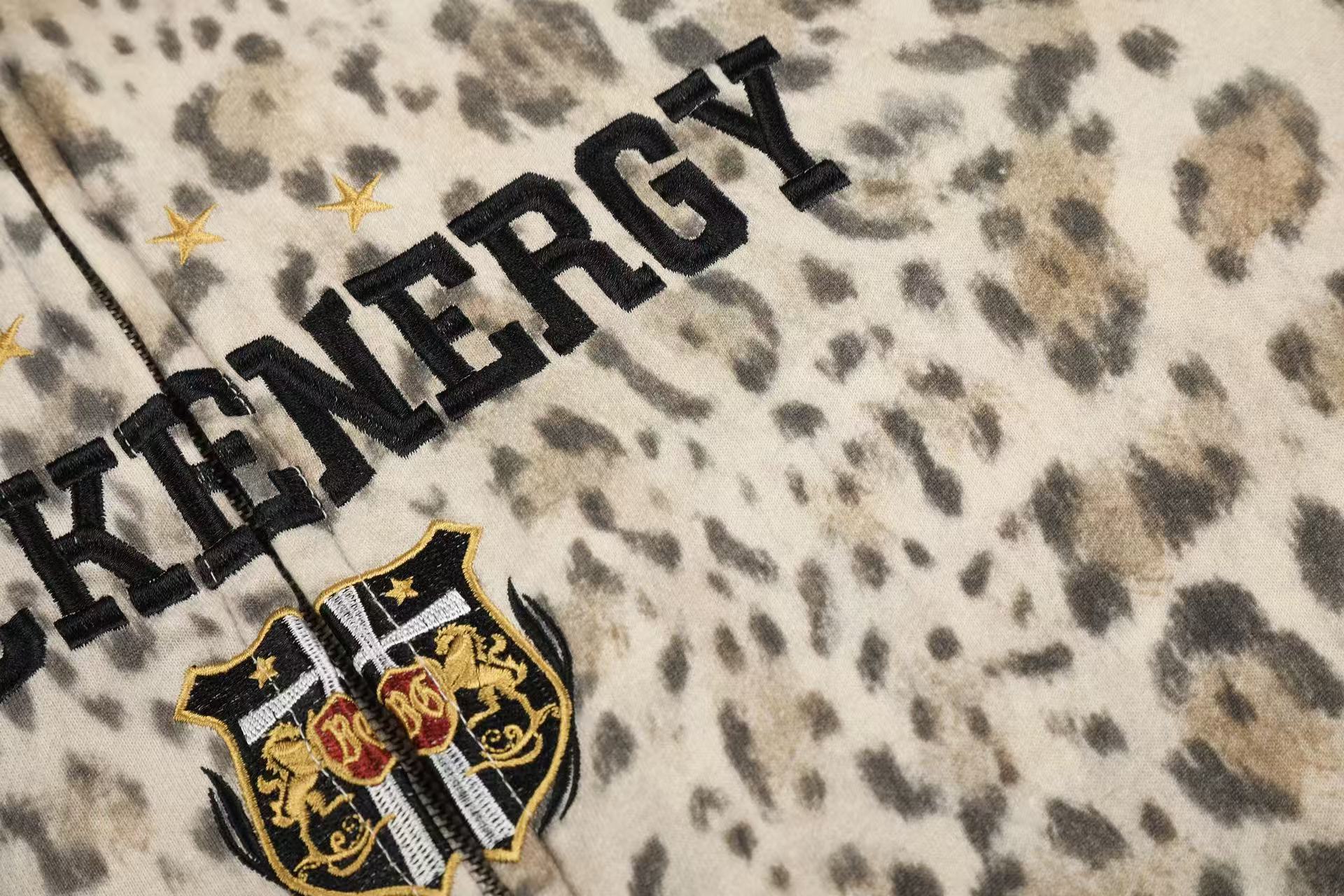 Omirad Leopard Full-Zip Hoodie