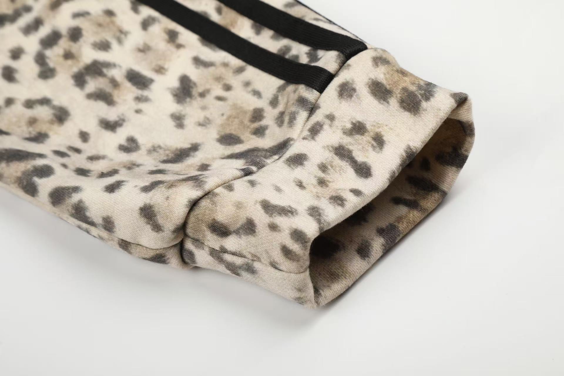 Omirad Leopard Full-Zip Hoodie