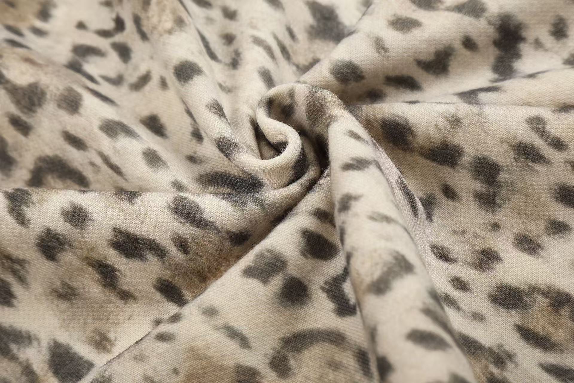 Omirad Leopard Full-Zip Hoodie