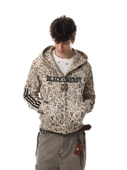 Omirad Leopard Full-Zip Hoodie