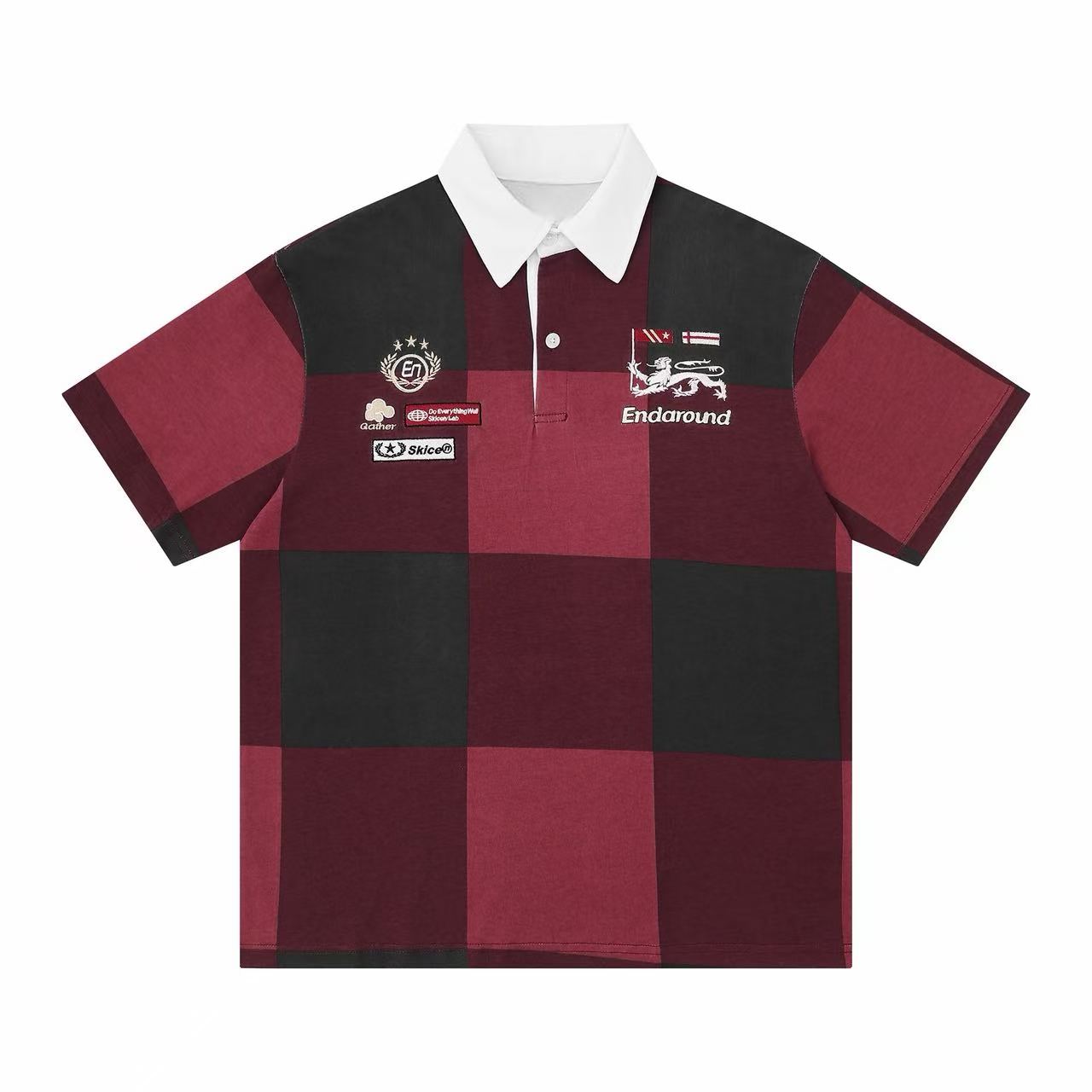 Omirad Checkered Polo Shirt
