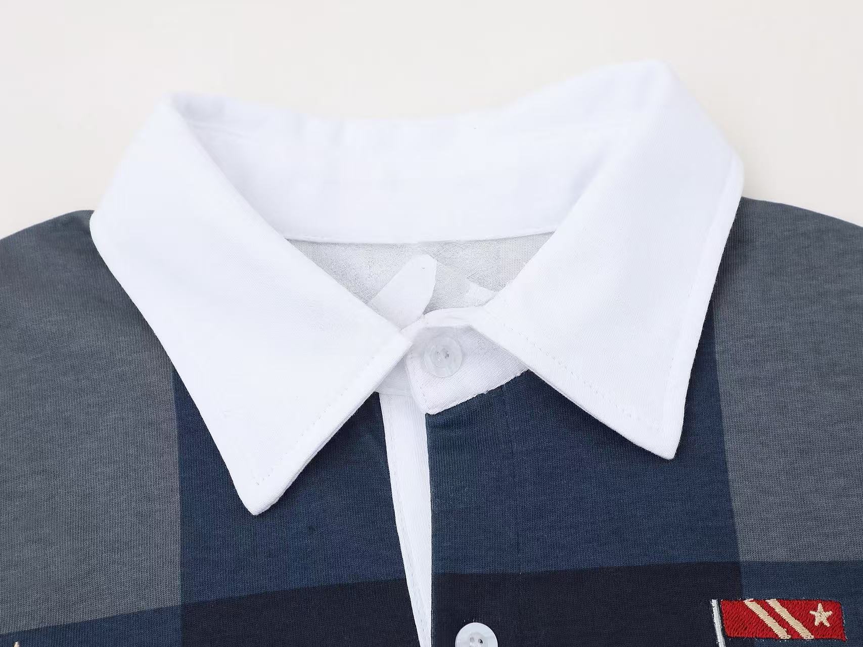 Omirad Checkered Polo Shirt